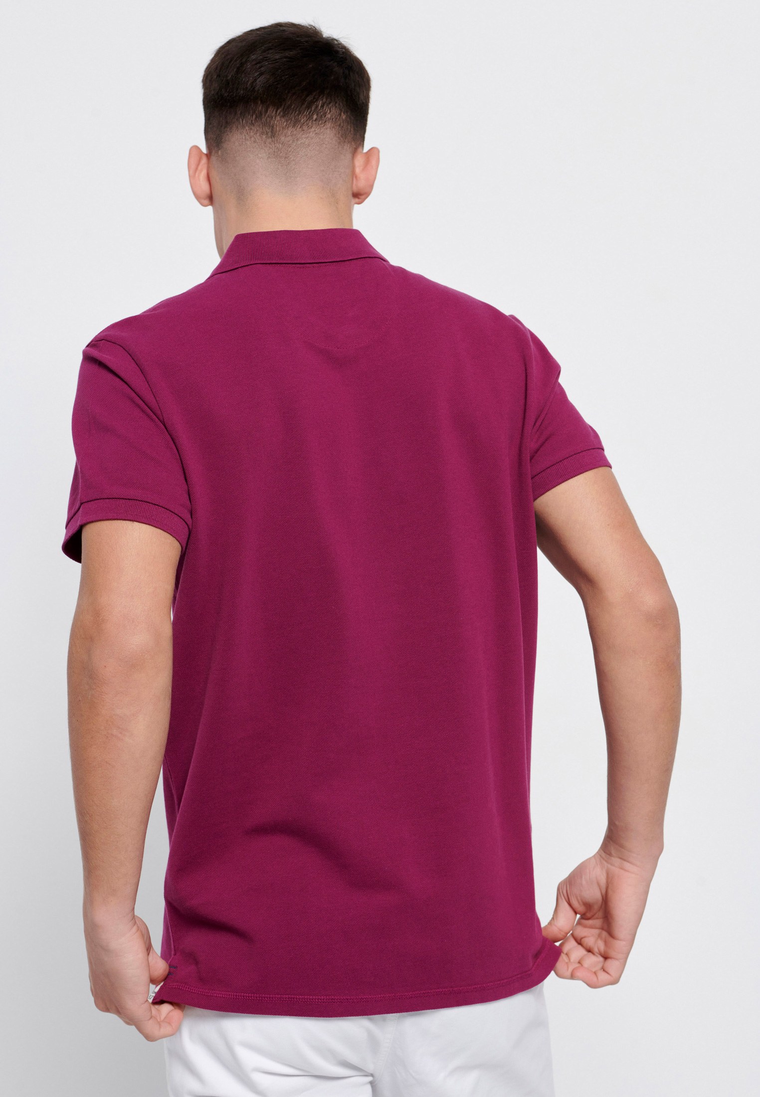 Men's Polo Shirts Funky Buddha Purple