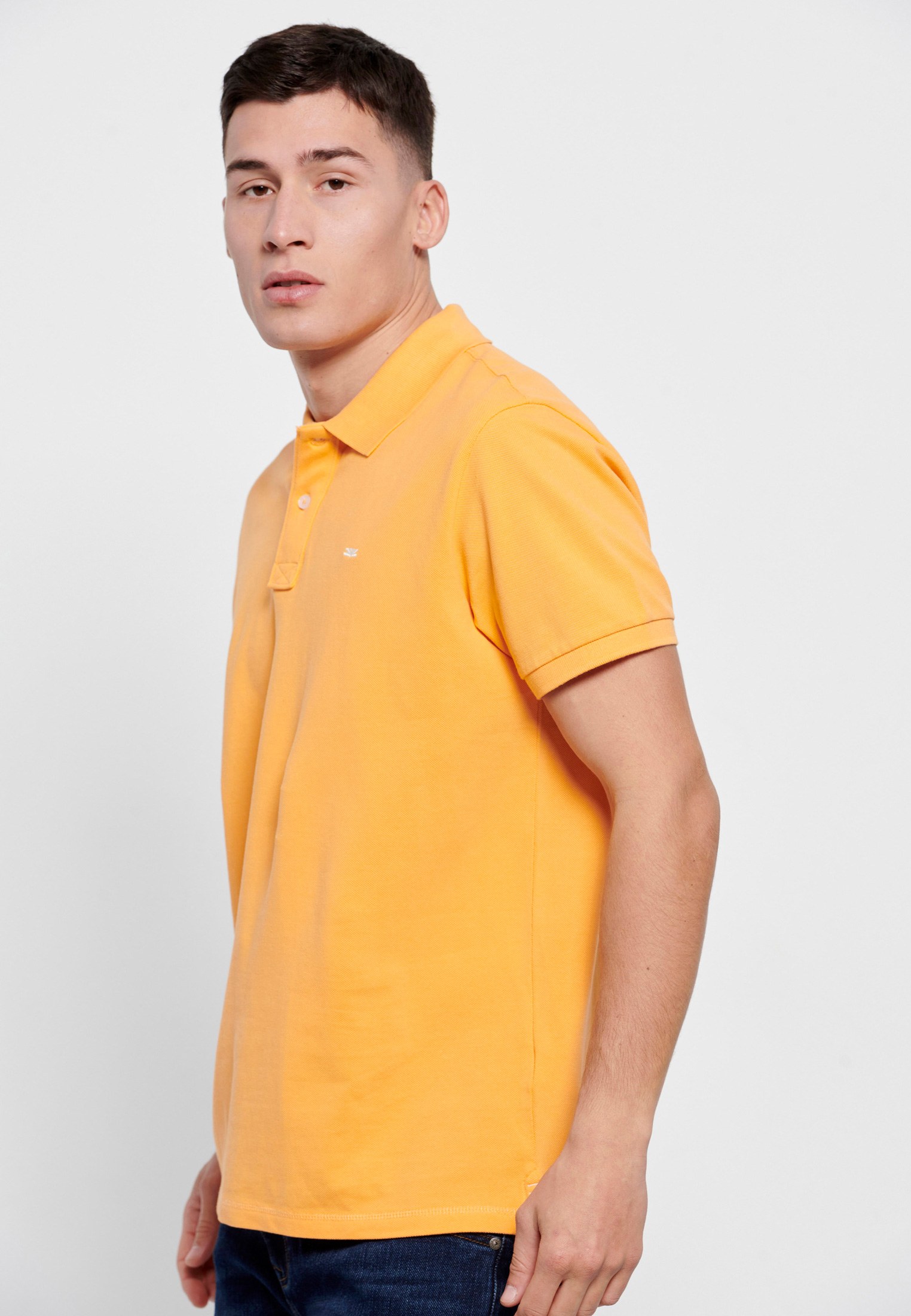 Men's Polo Shirts Funky Buddha Orange