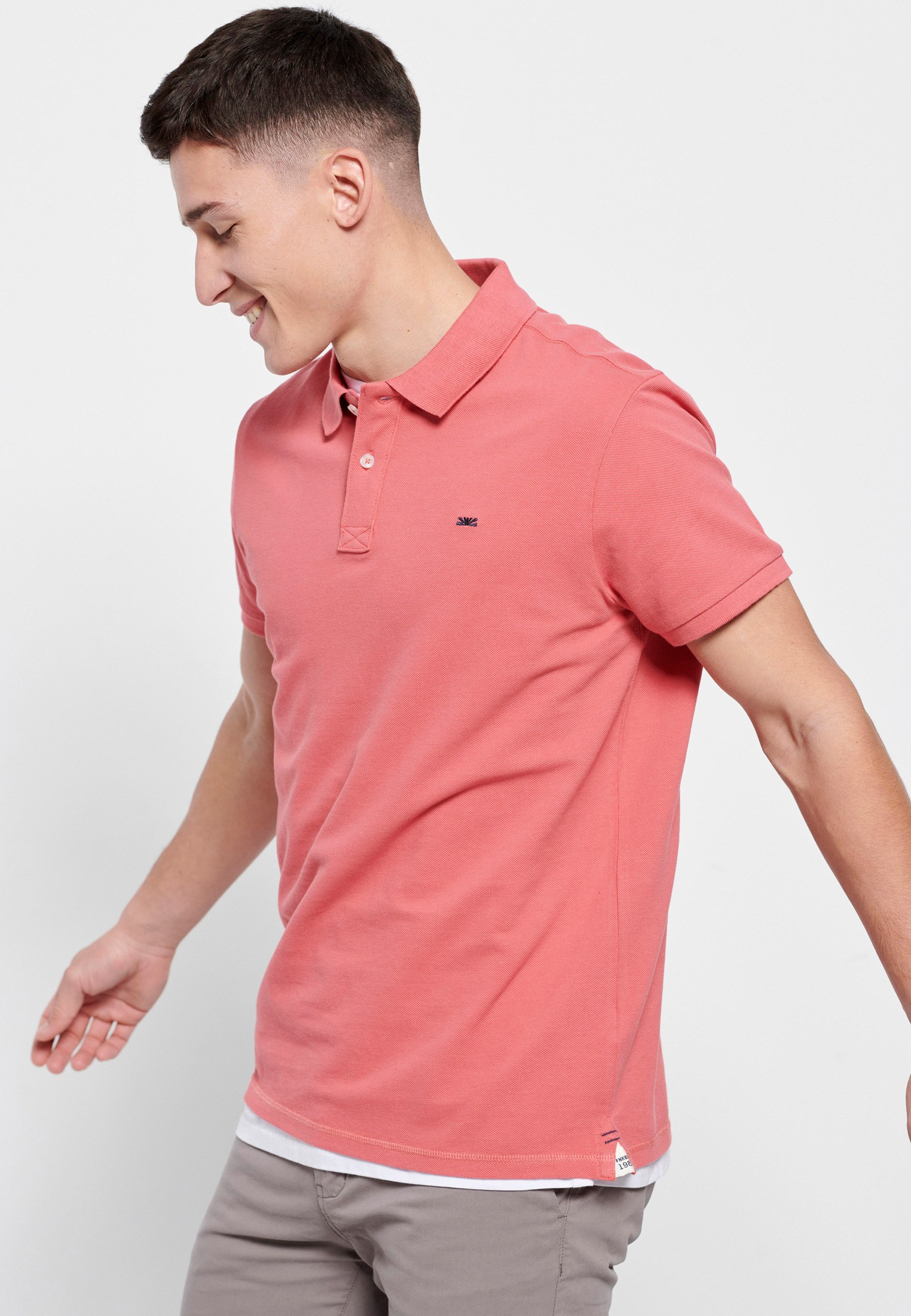 Essential μπλούζα πόλο από βαμβάκι πικέ