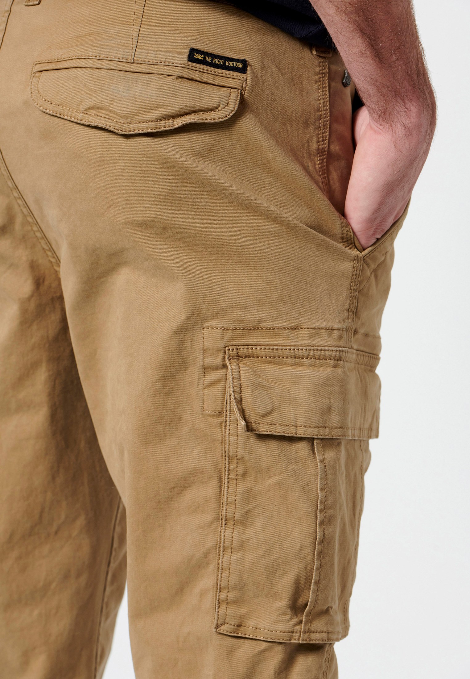Men's Trousers Funky Buddha Beige
