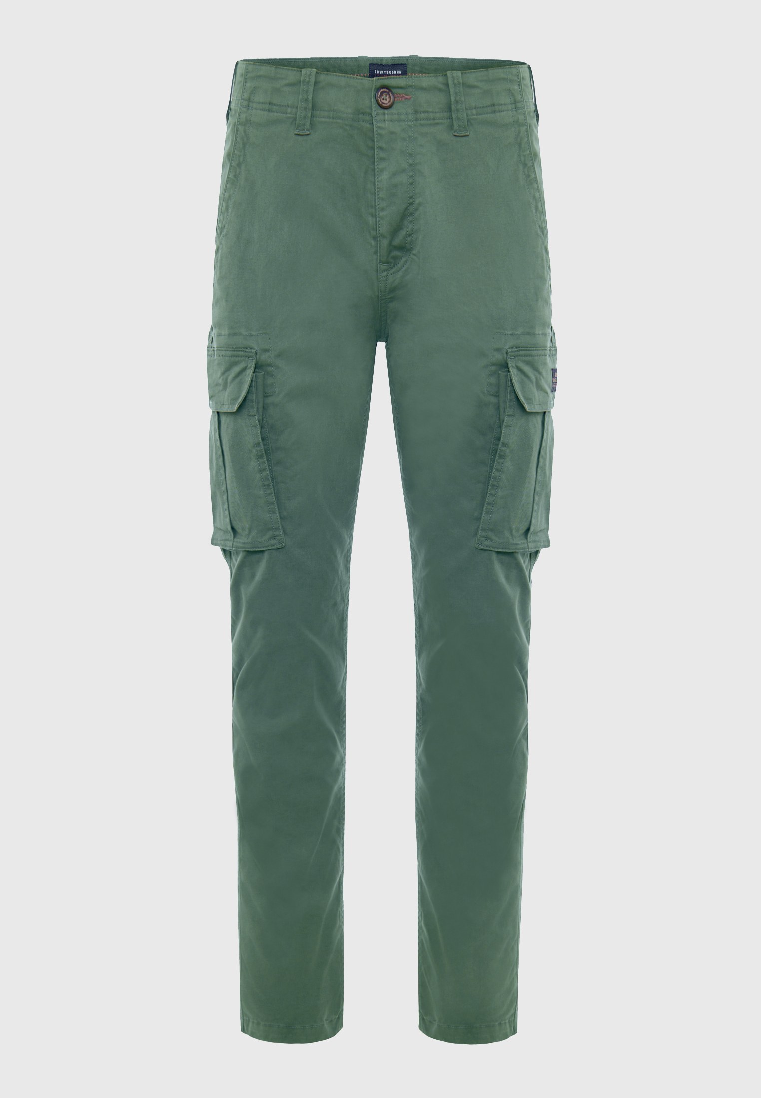 Men's Trousers Funky Buddha Green