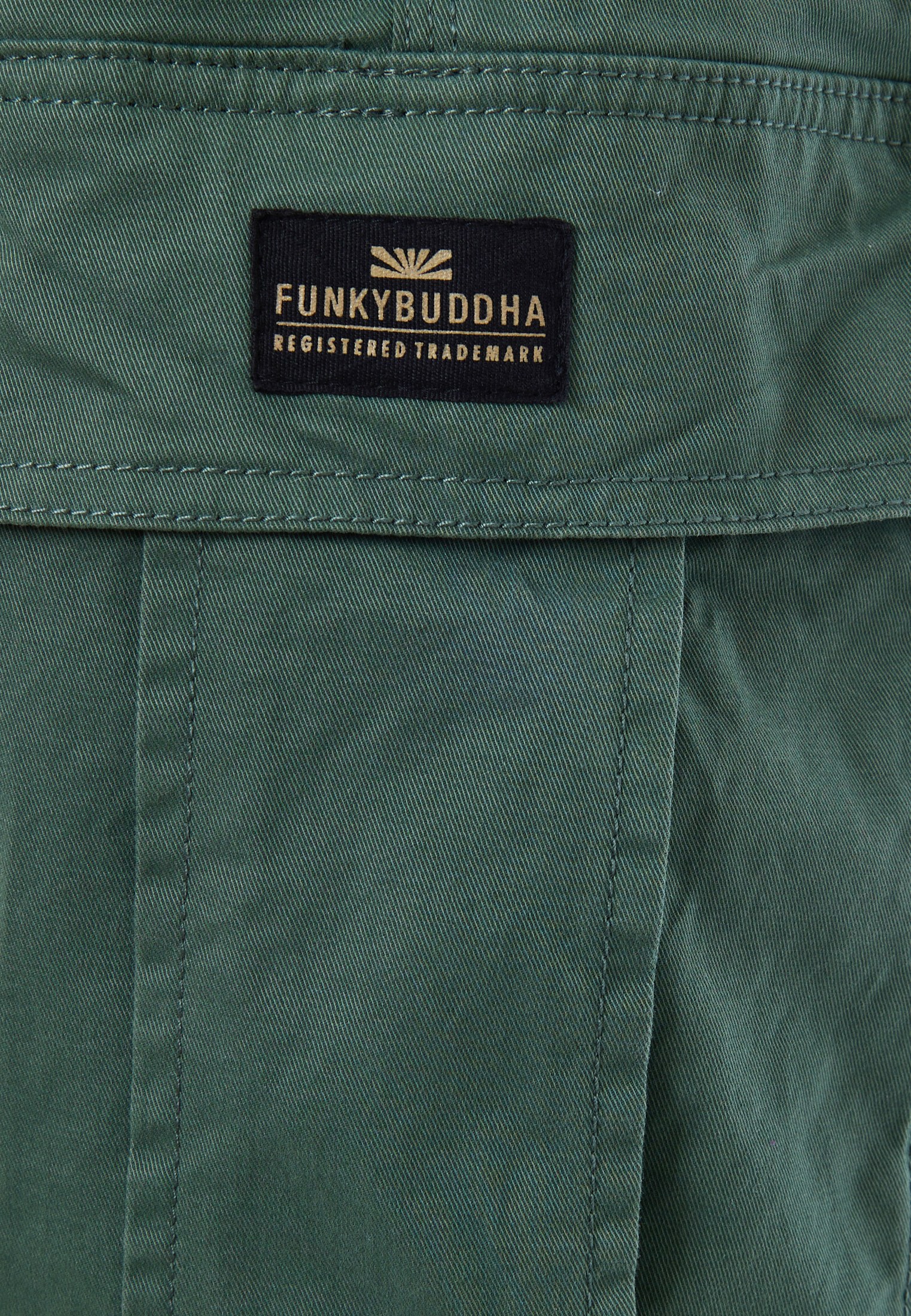 Men's Trousers Funky Buddha Green