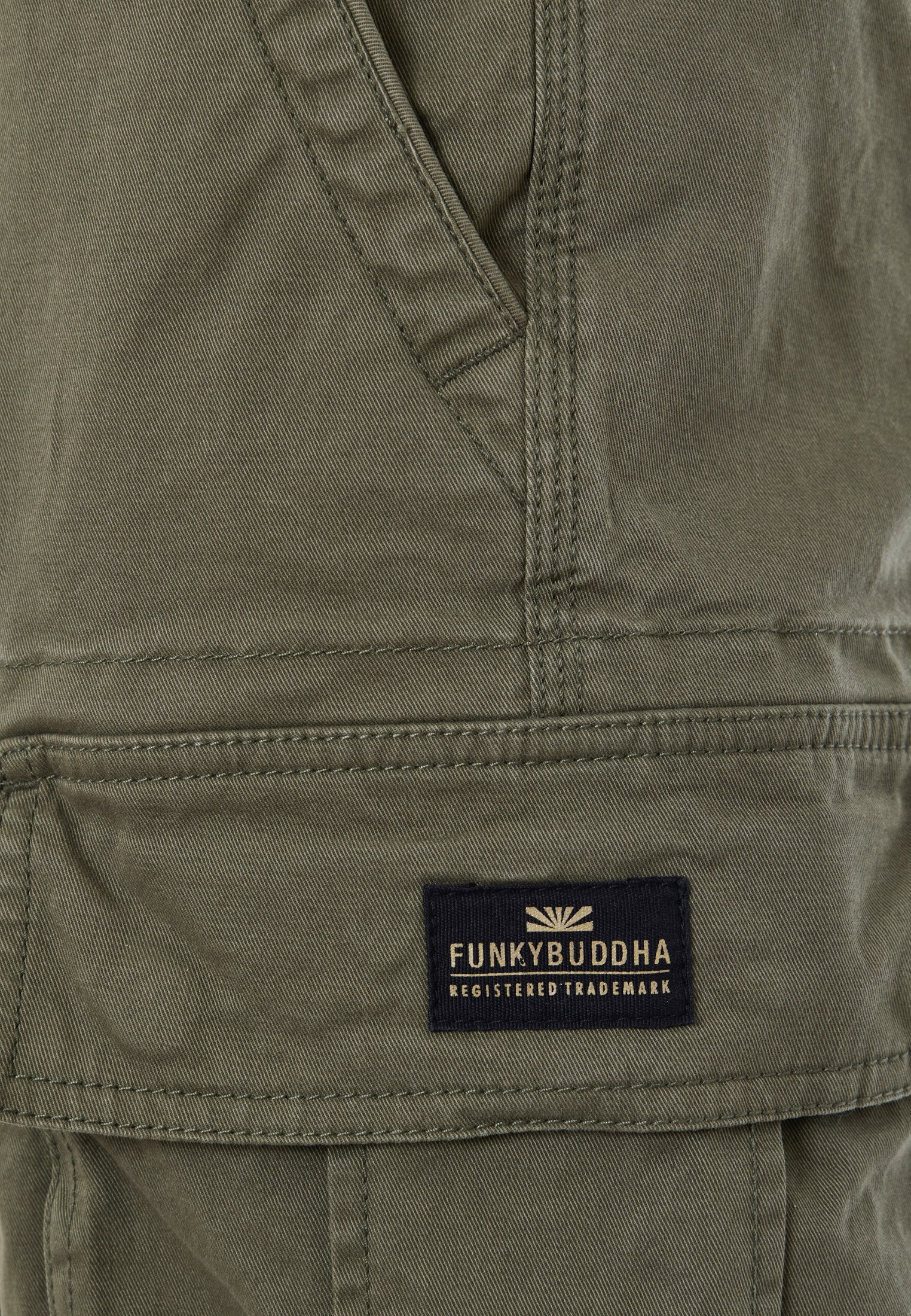 Men's Shorts Funky Buddha Khaki