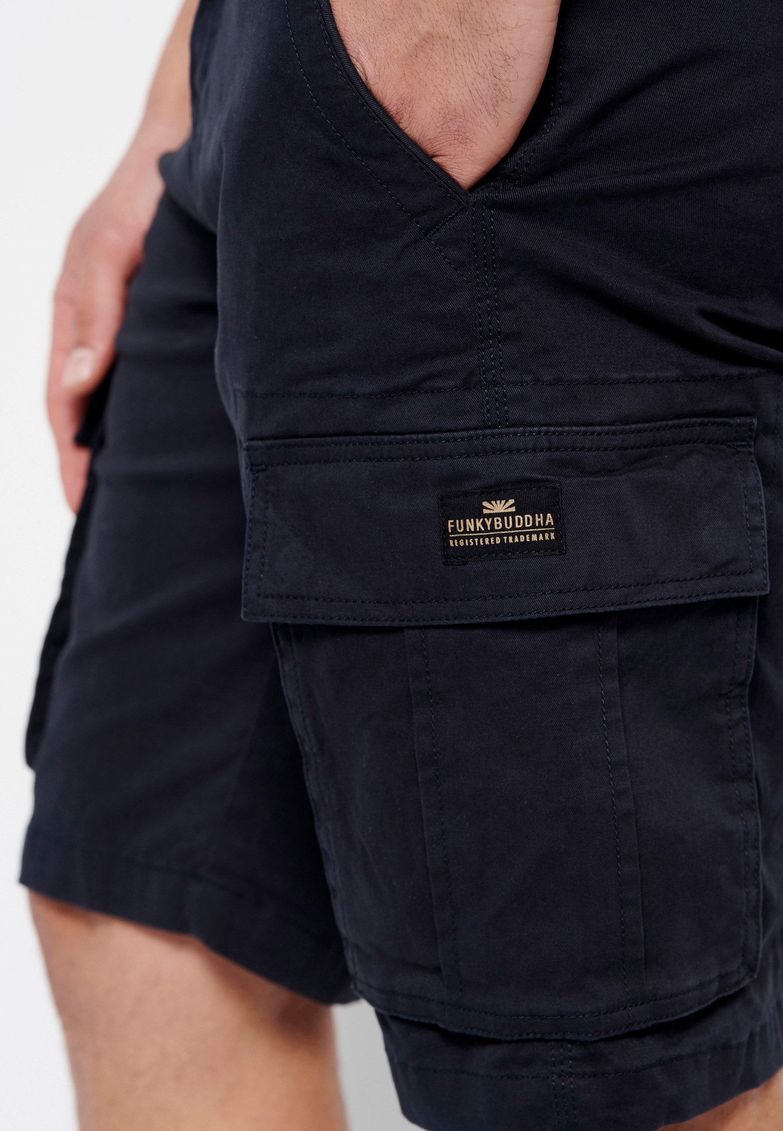 Men's Shorts Funky Buddha Navy