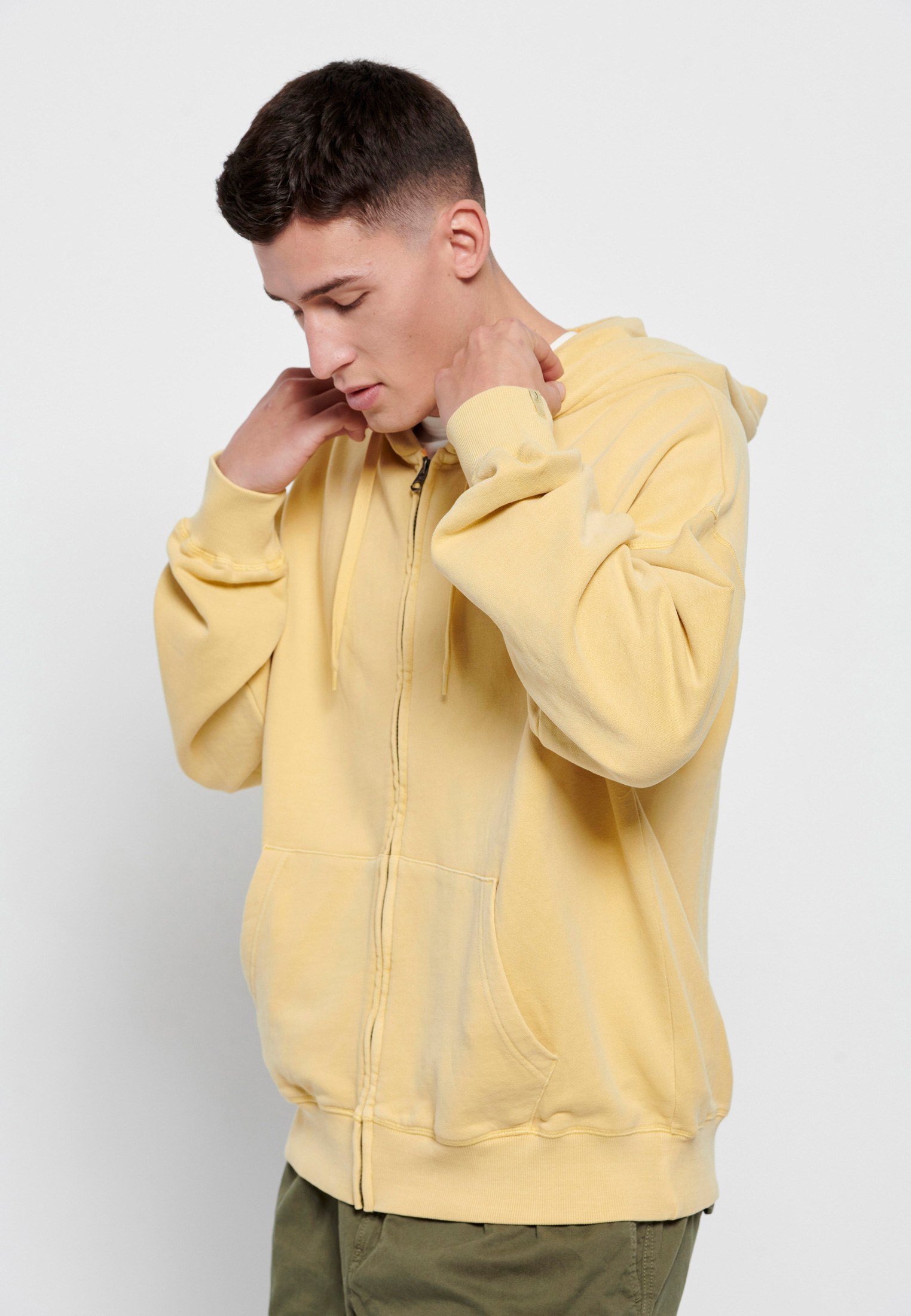 Men's Hoodies & Sweatshirts Funky Buddha Yellow