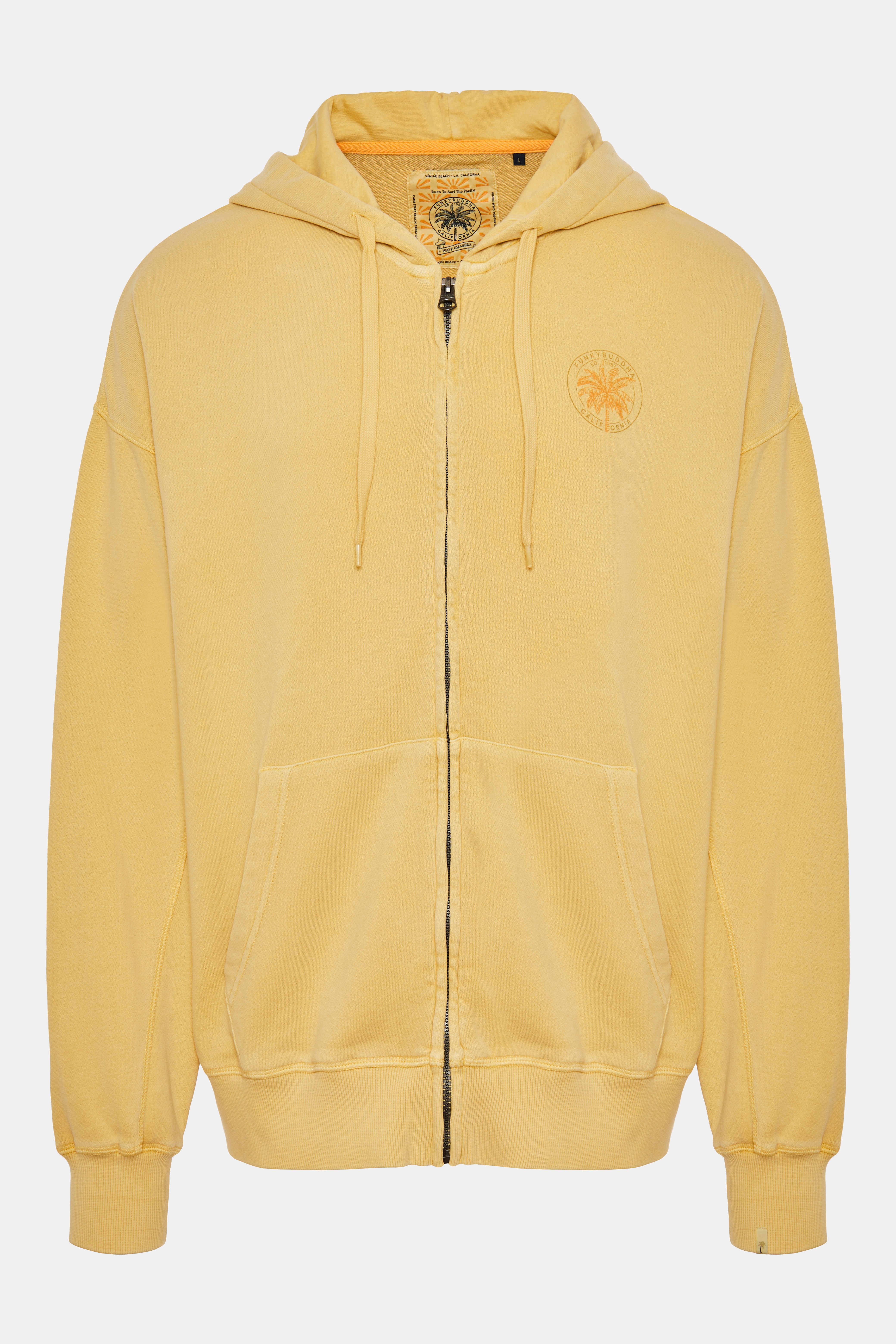 Men's Hoodies & Sweatshirts Funky Buddha Yellow