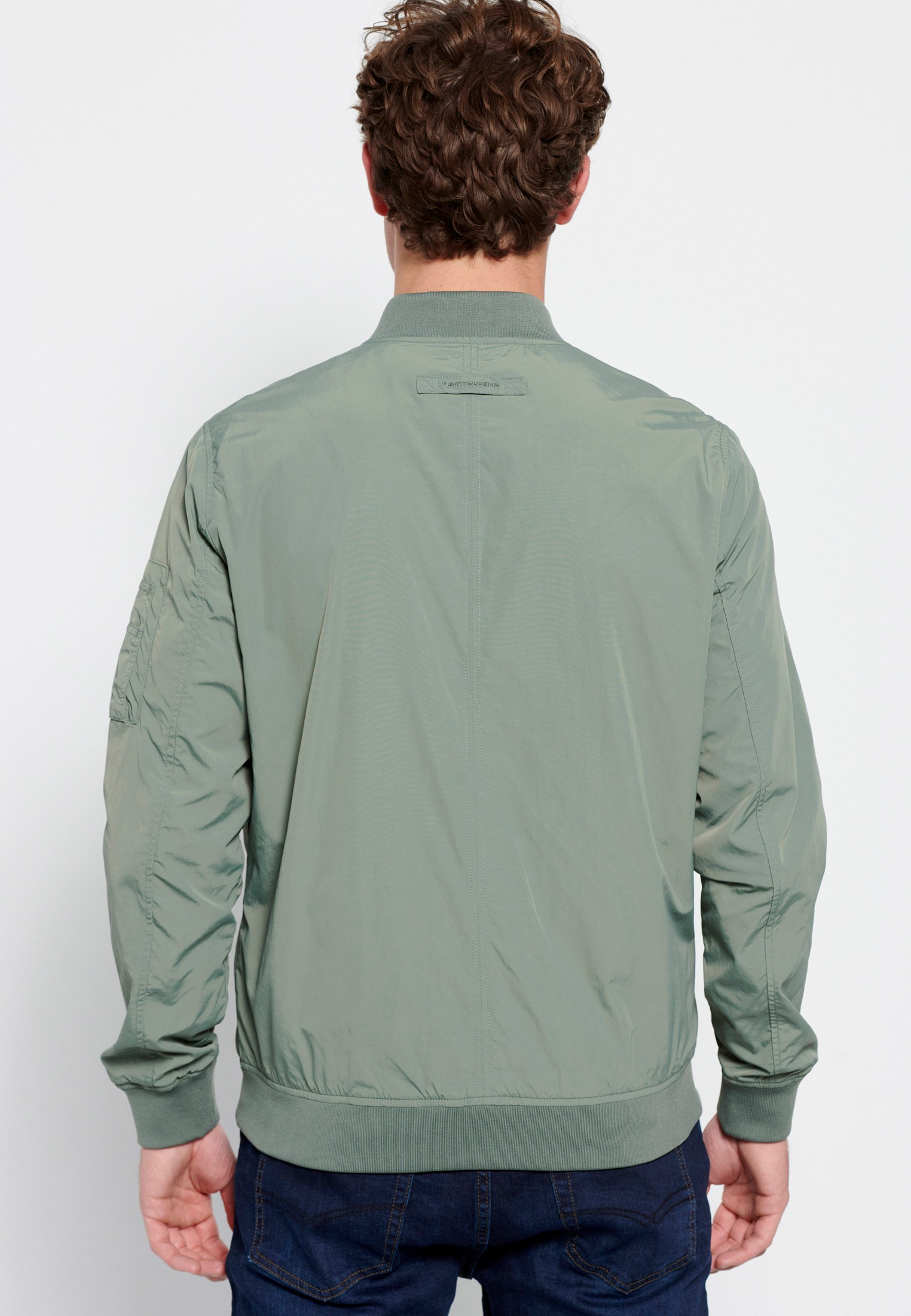 Men's Jackets Funky Buddha Green