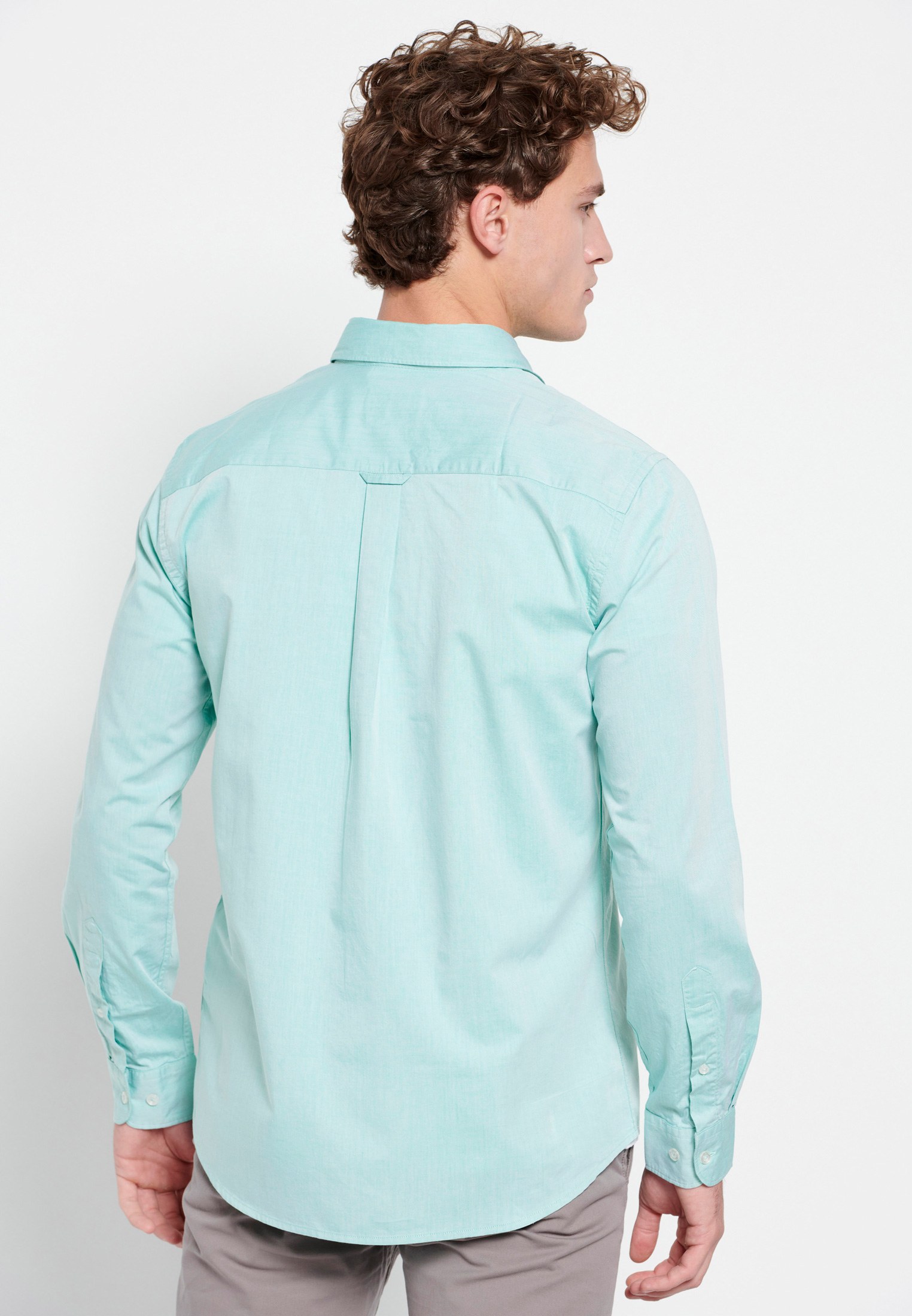 Men's Shirts Funky Buddha Green