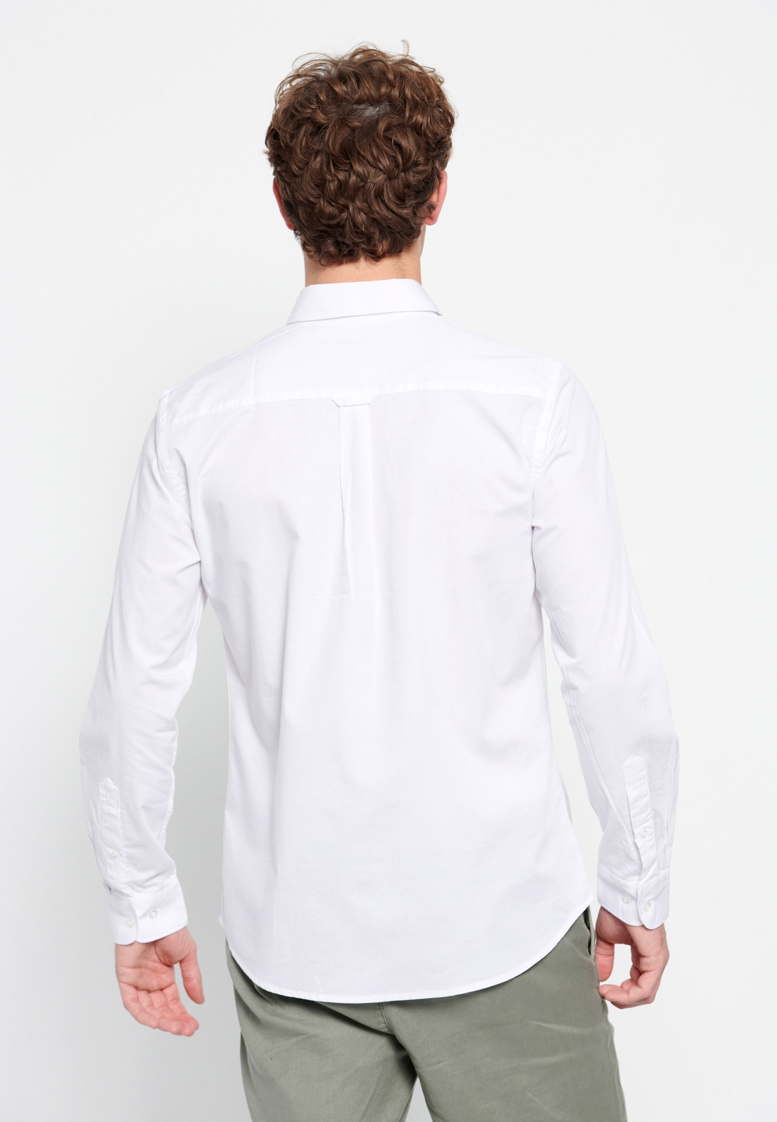 Men's Shirts Funky Buddha White