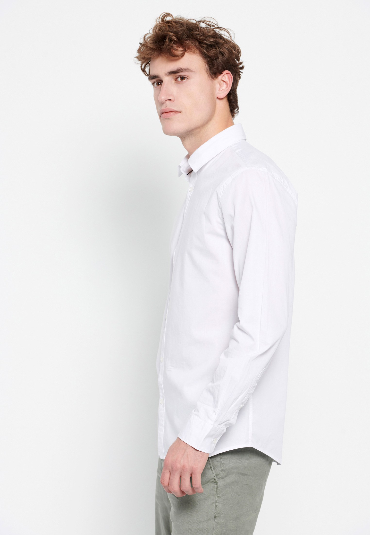 Men's Shirts Funky Buddha White