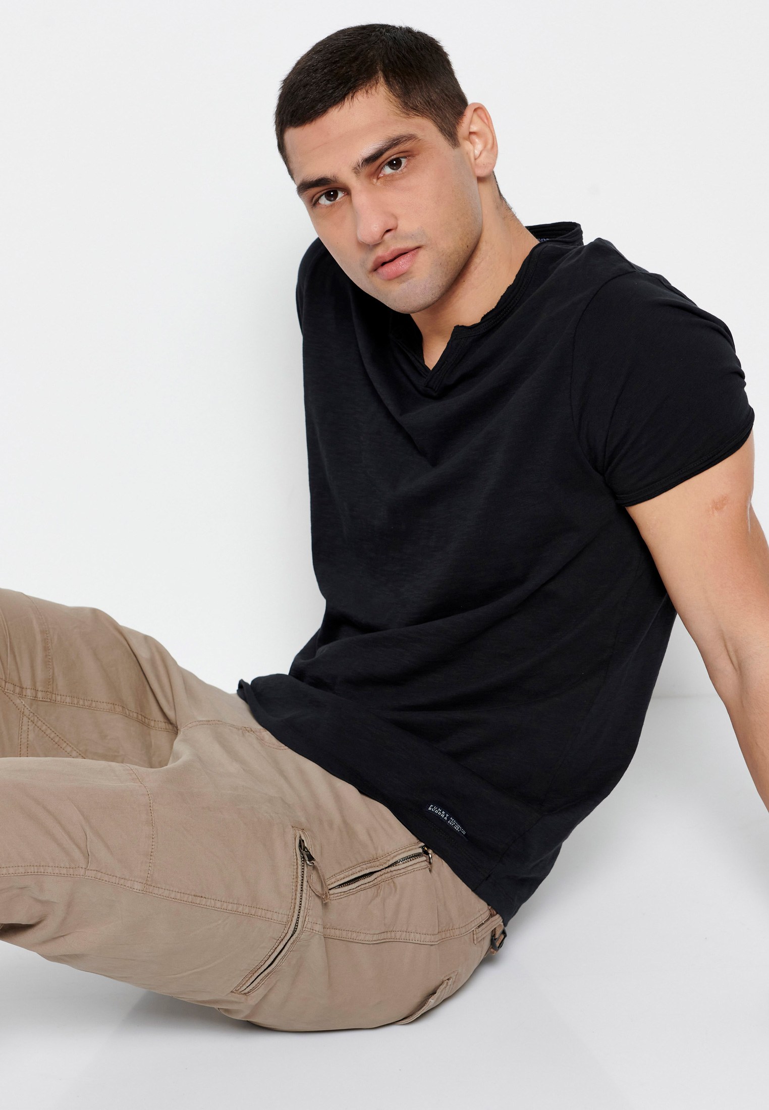 Men's T-Shirts Funky Buddha Black