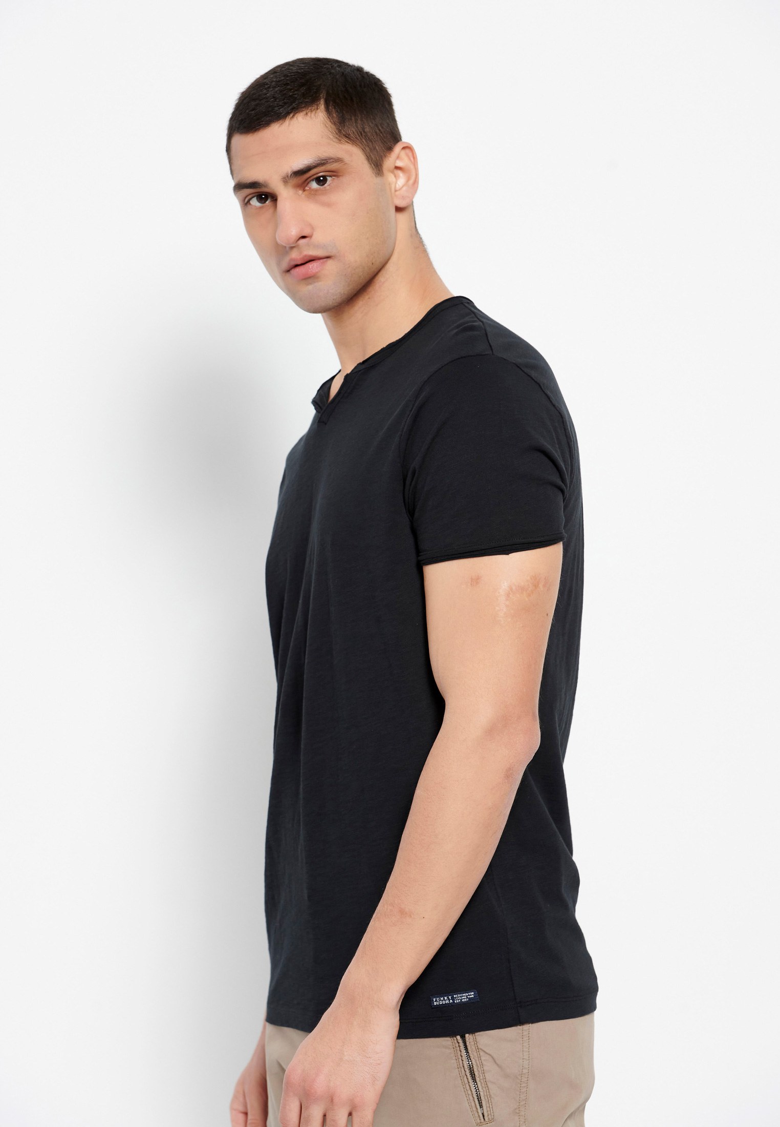 Men's T-Shirts Funky Buddha Black