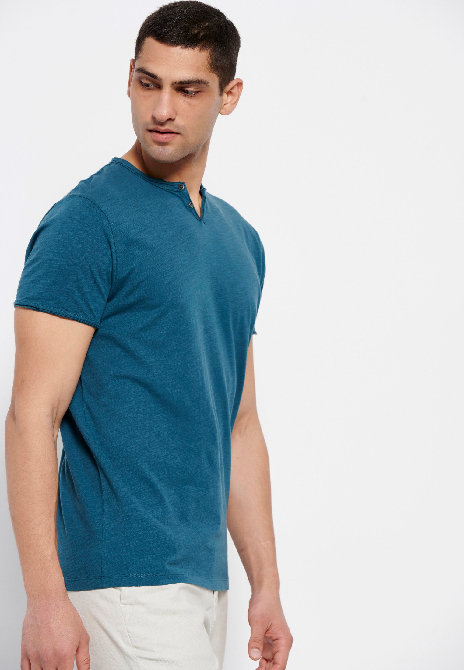 Men's T-Shirts Funky Buddha Green