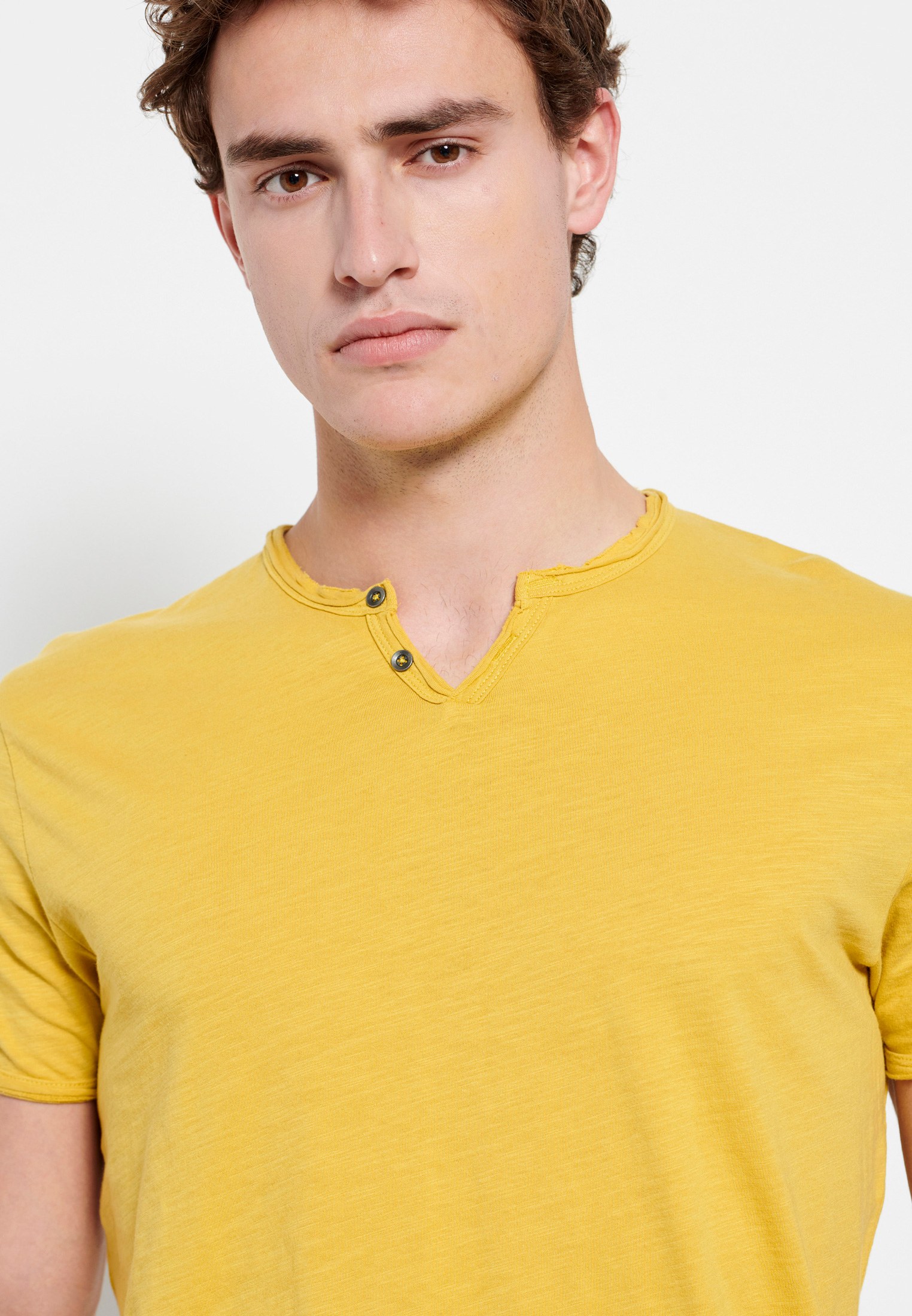 Men's T-Shirts Funky Buddha Khaki