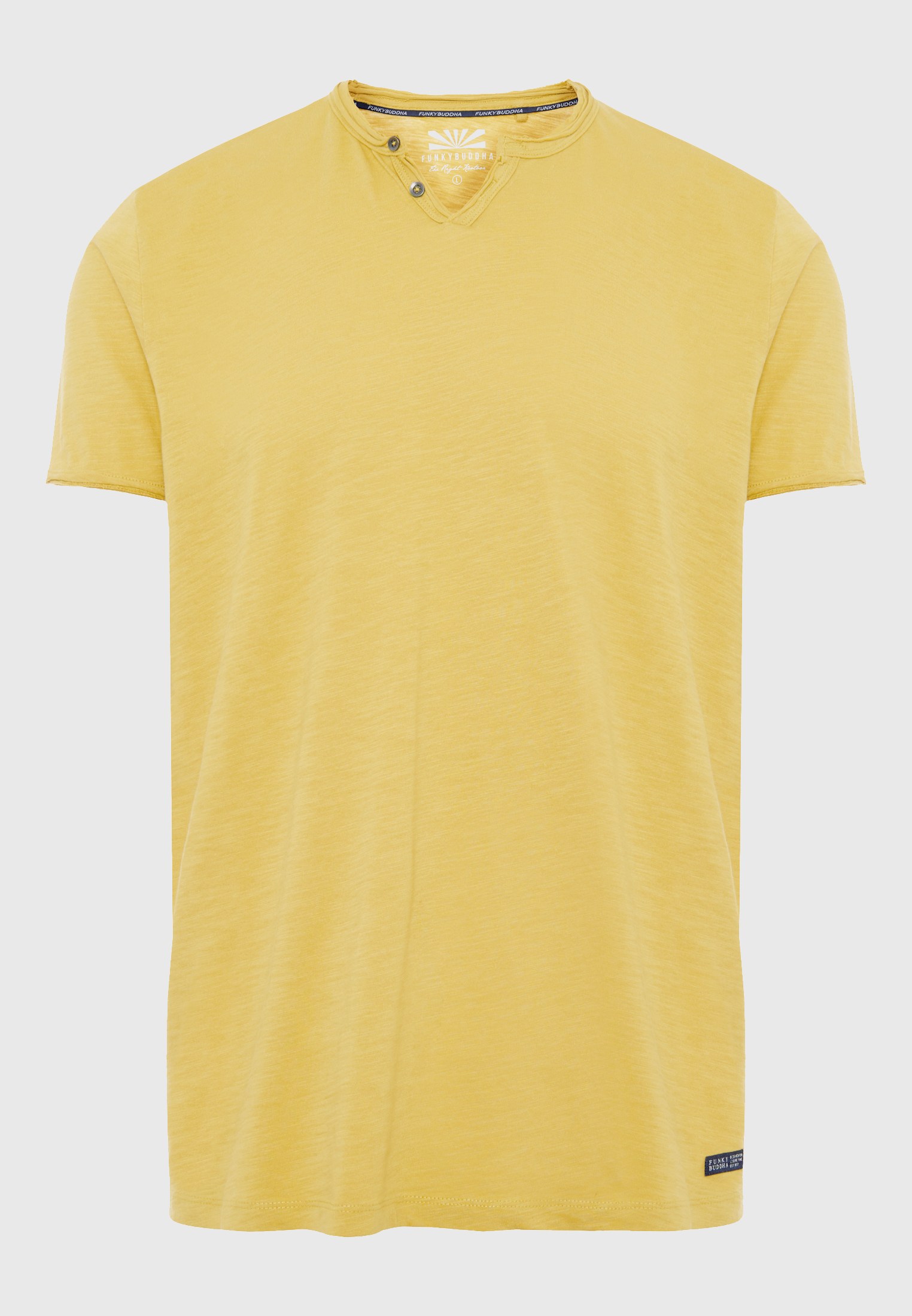 Men's T-Shirts Funky Buddha Khaki