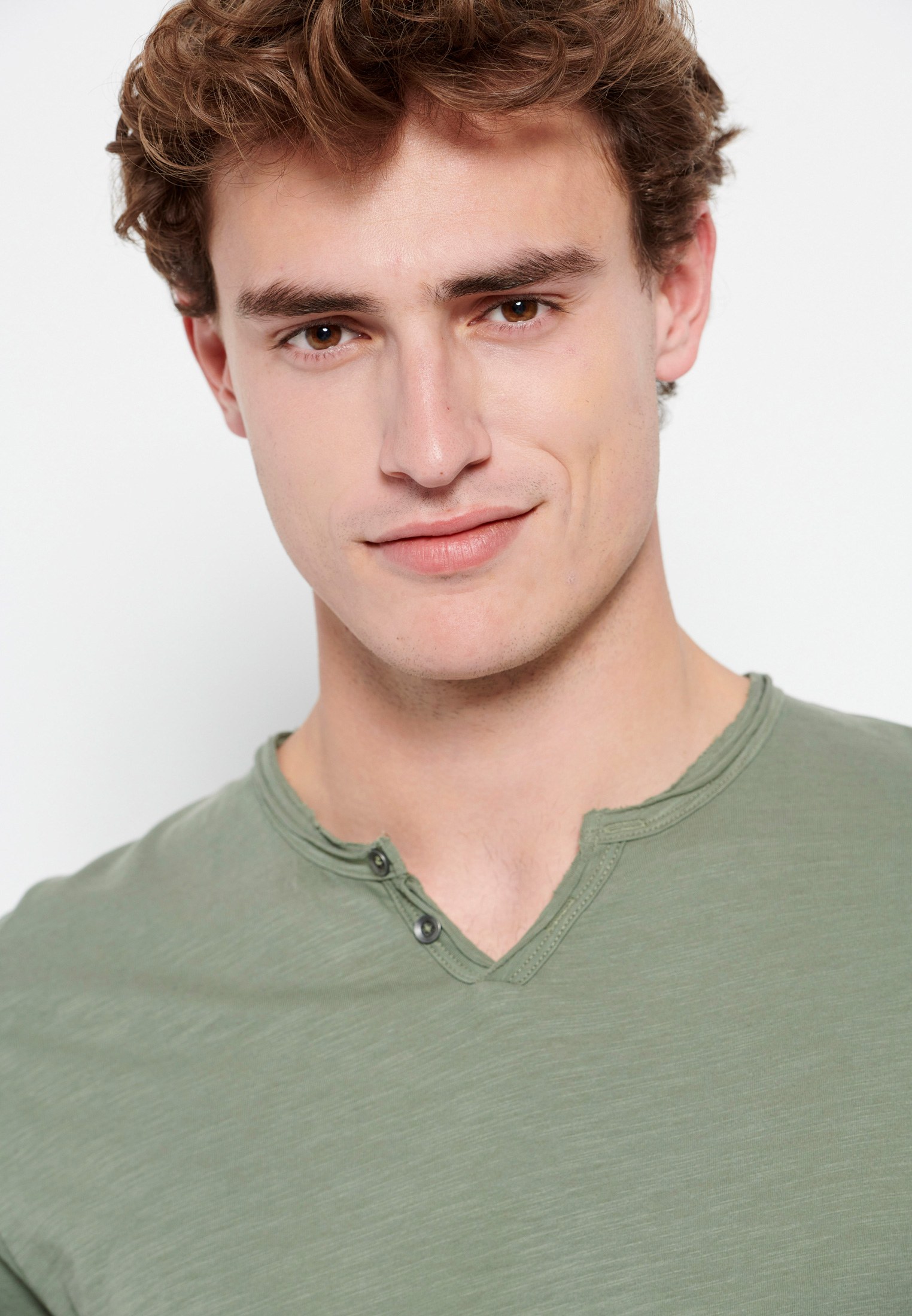 Men's T-Shirts Funky Buddha Khaki