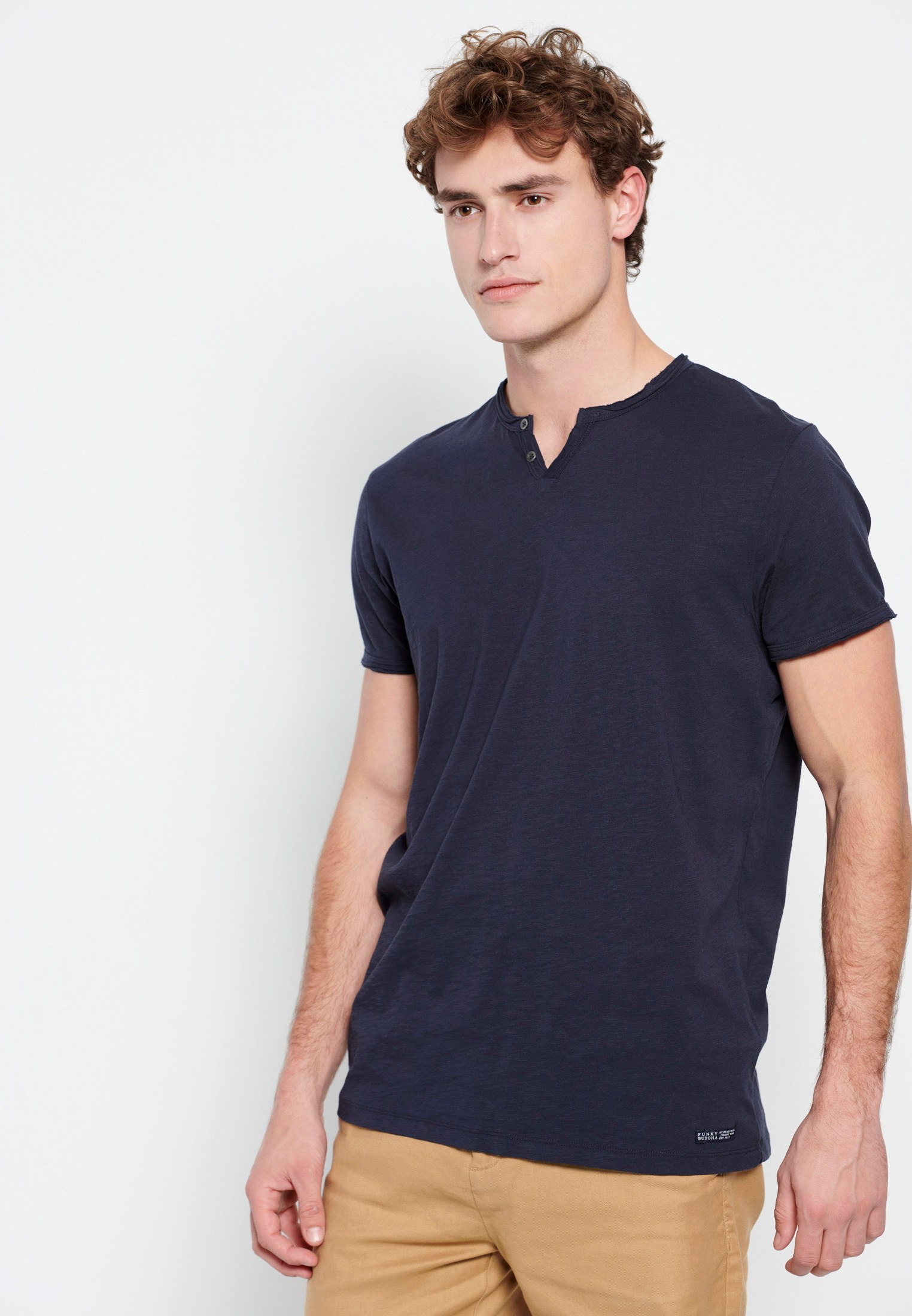 Men's T-Shirts Funky Buddha Navy