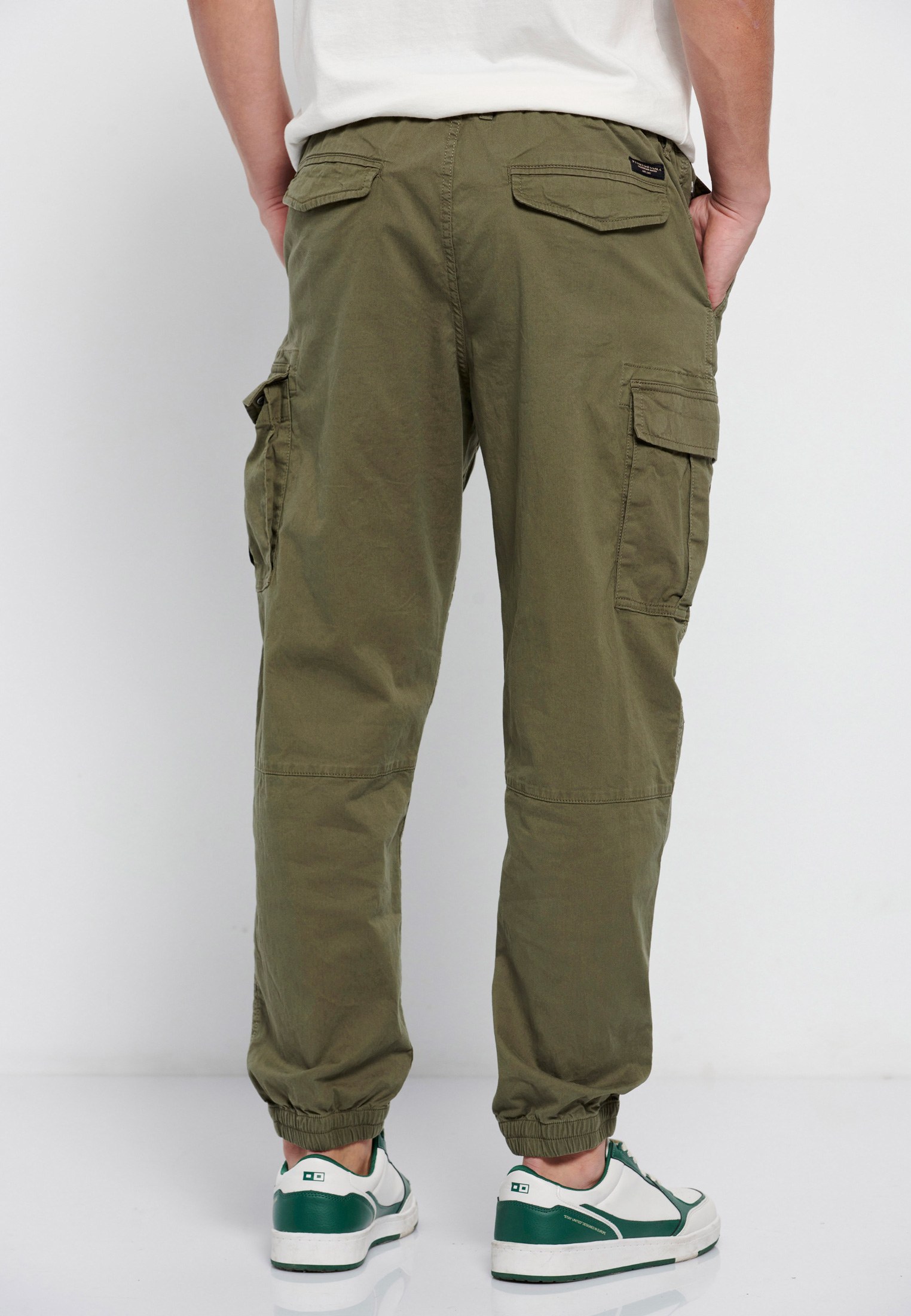 Men's Trousers Funky Buddha Khaki