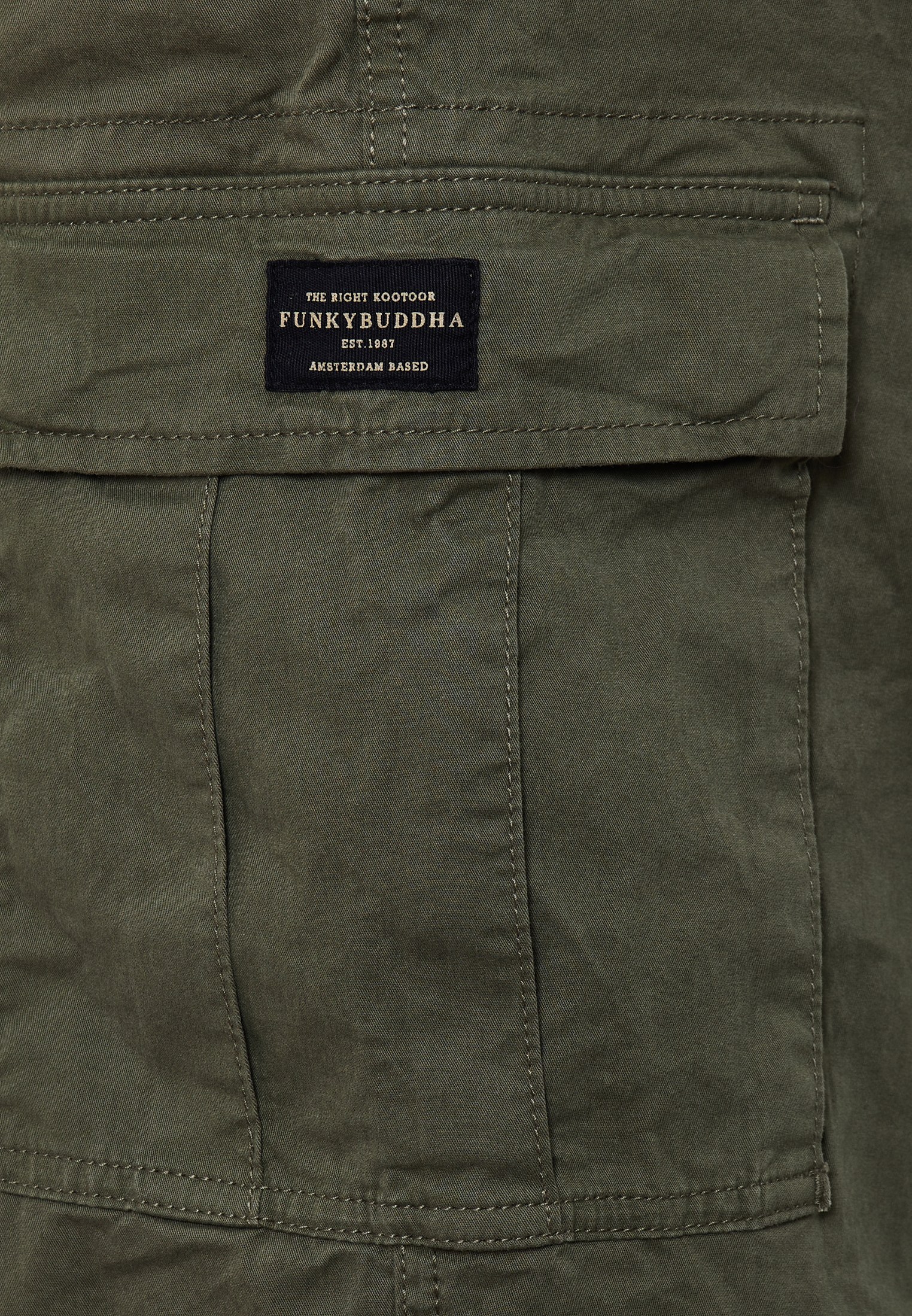 Men's Trousers Funky Buddha Khaki