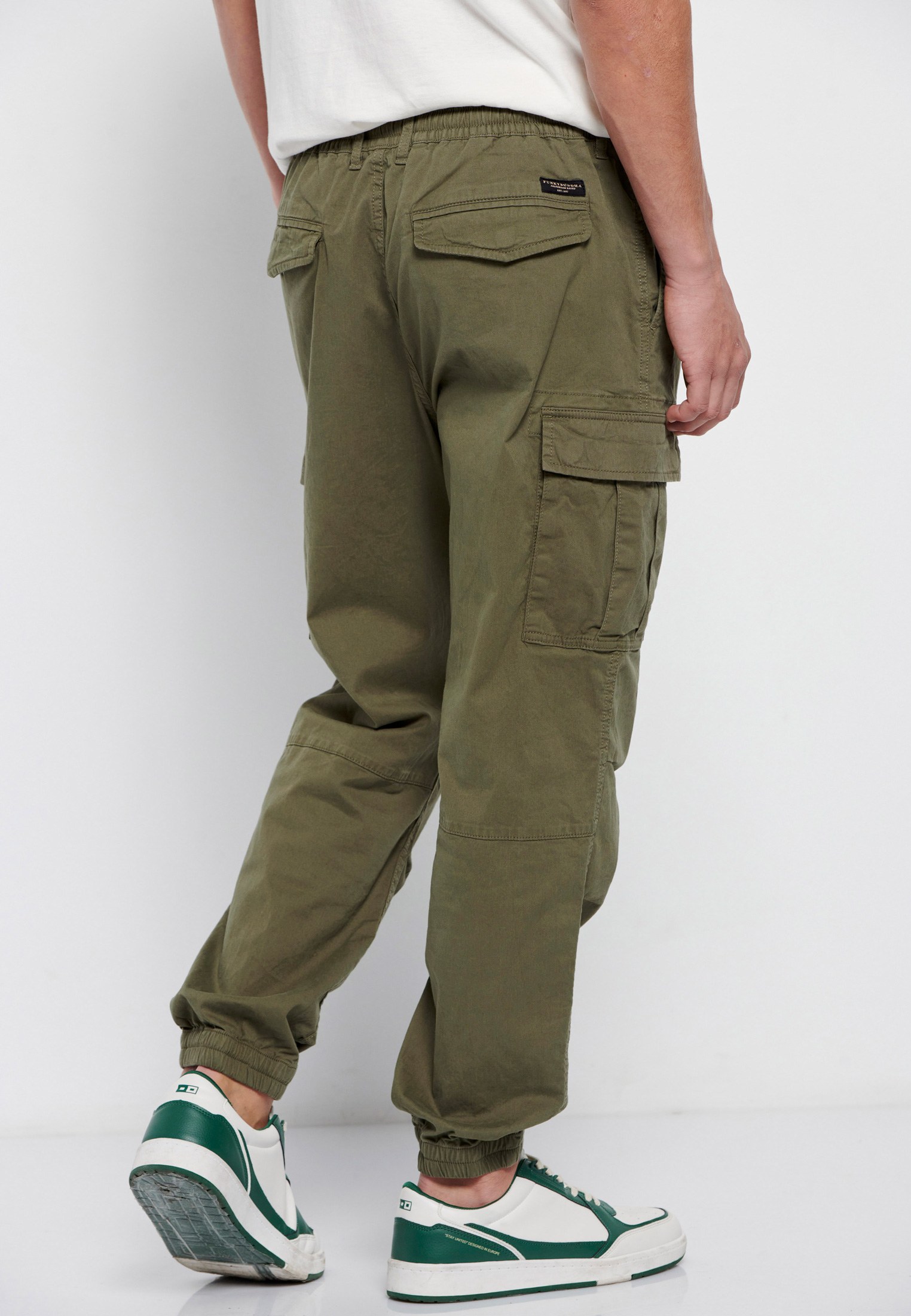 Men's Trousers Funky Buddha Khaki