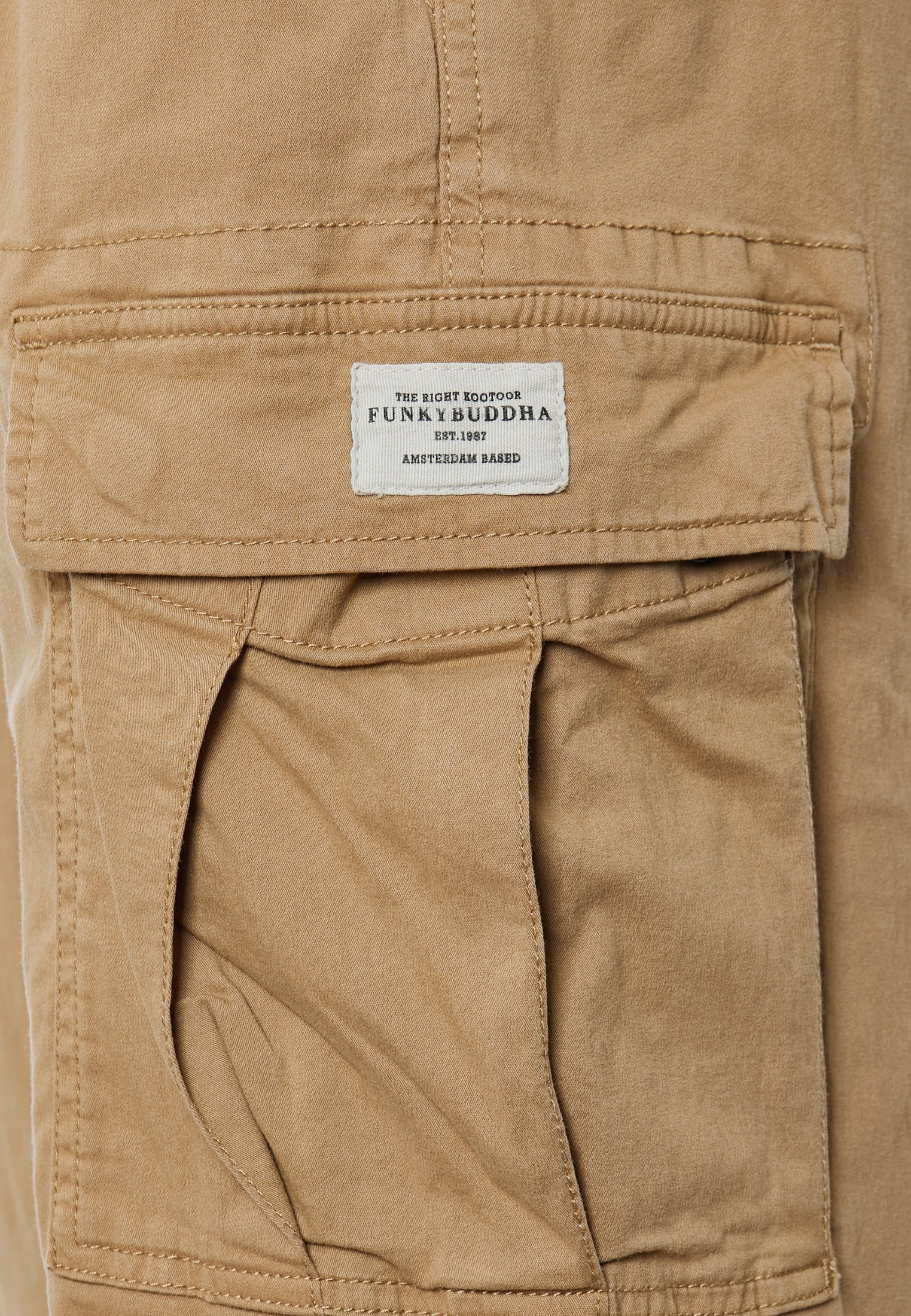 Men's Trousers Funky Buddha Beige