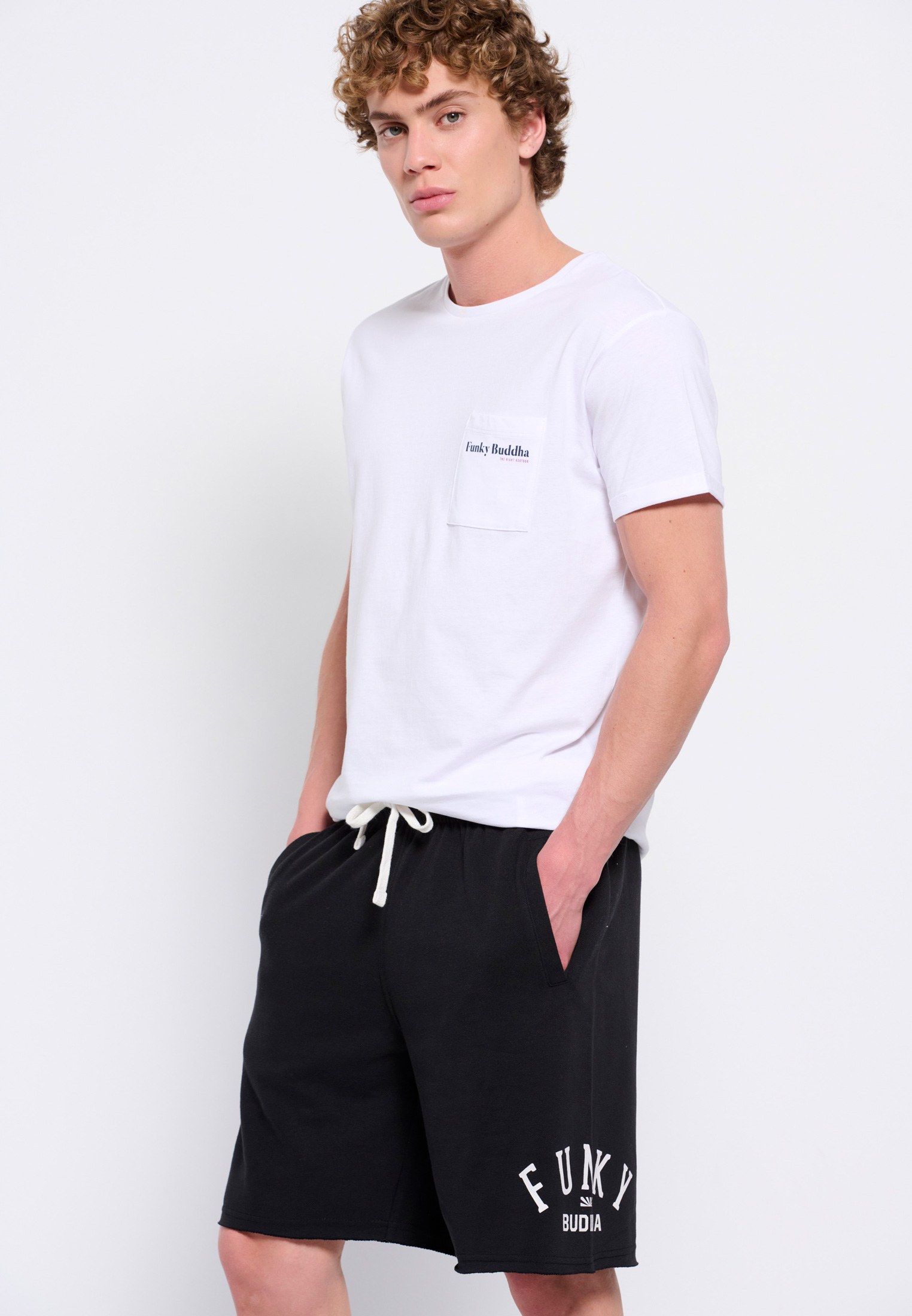 Men's Shorts Funky Buddha Black