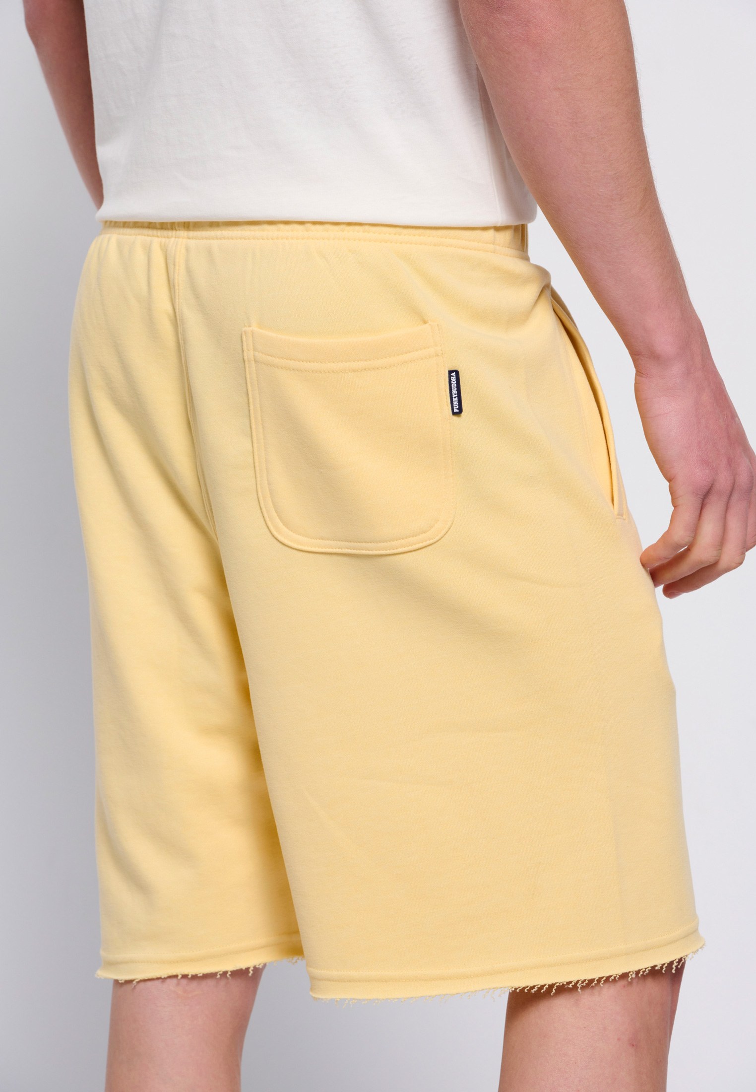 Men's Shorts Funky Buddha Yellow