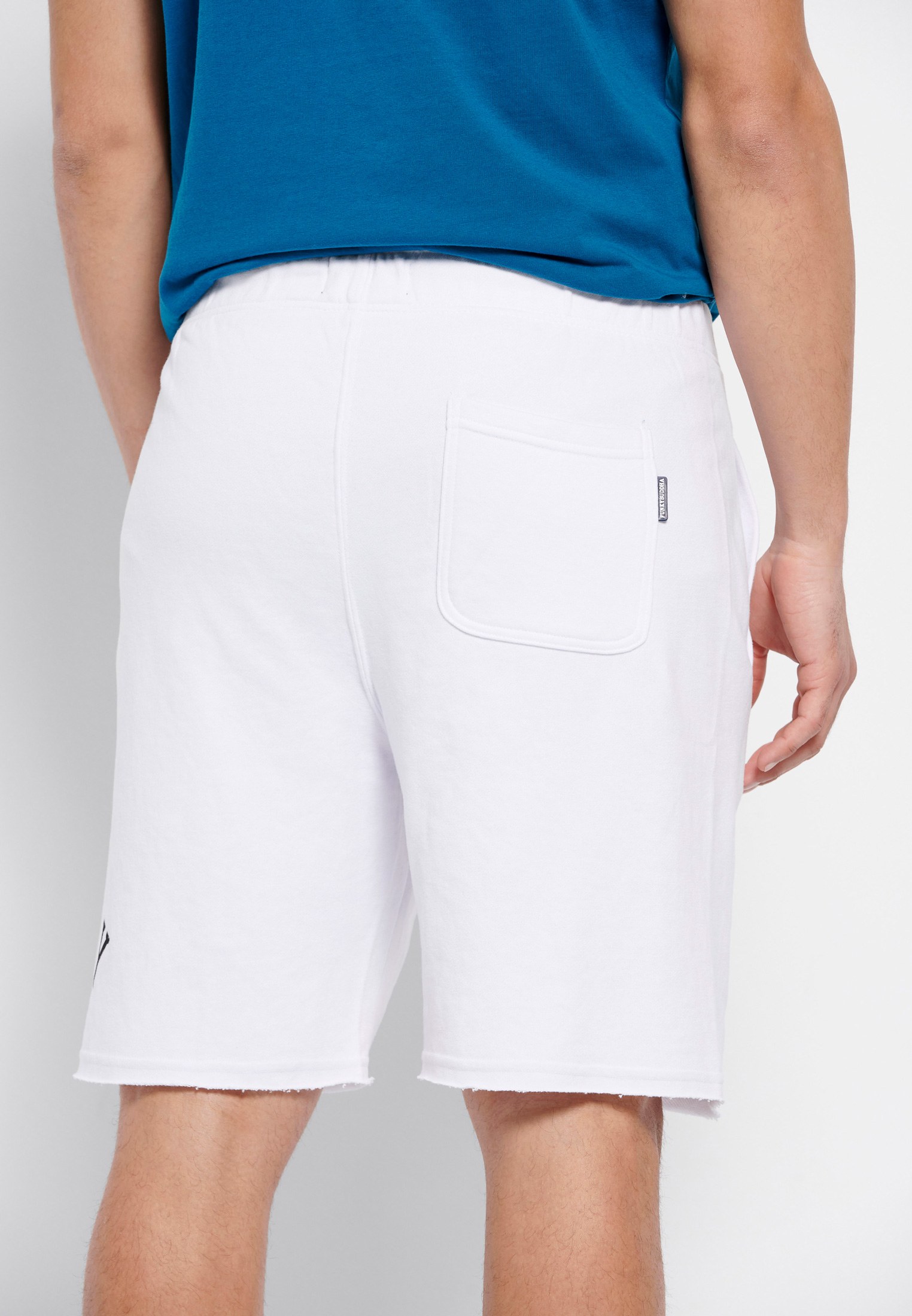 Men's Shorts Funky Buddha White