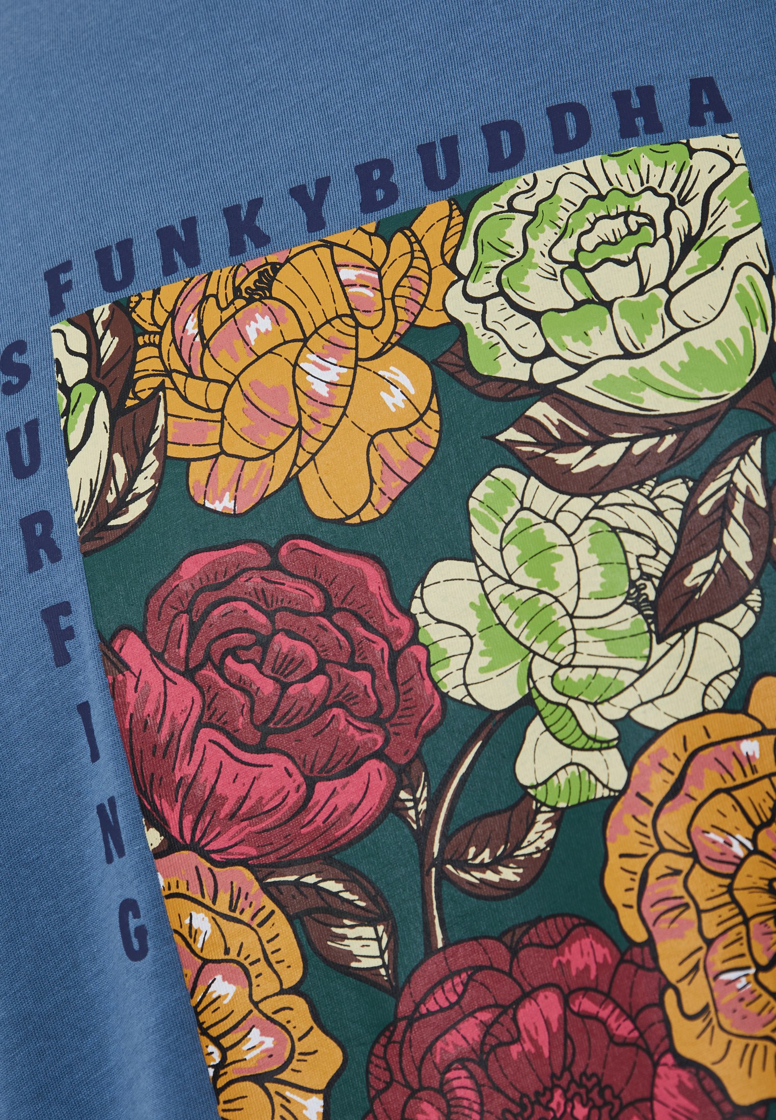 Men's Shirts Funky Buddha Blue