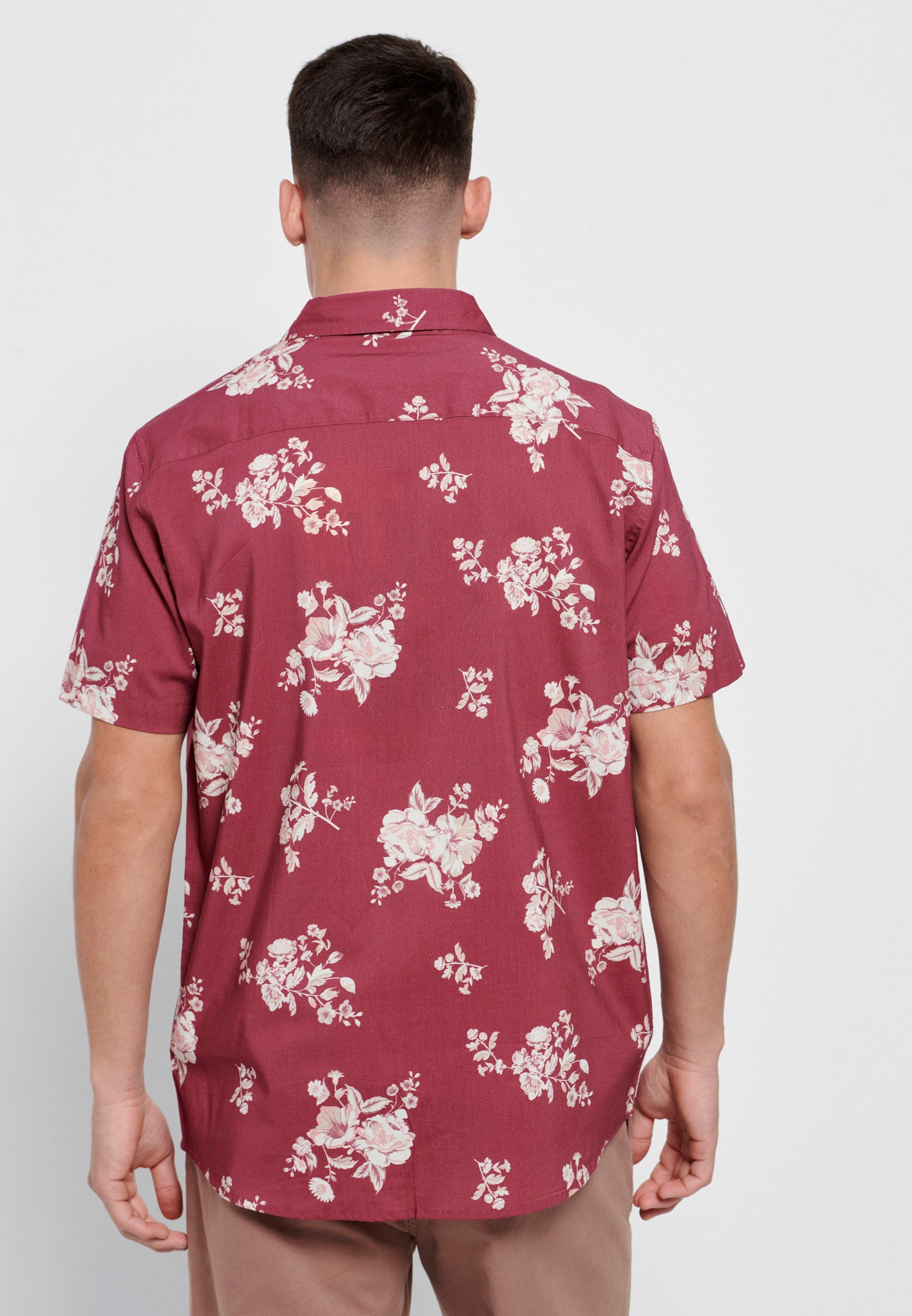Men's Shirts Funky Buddha Red