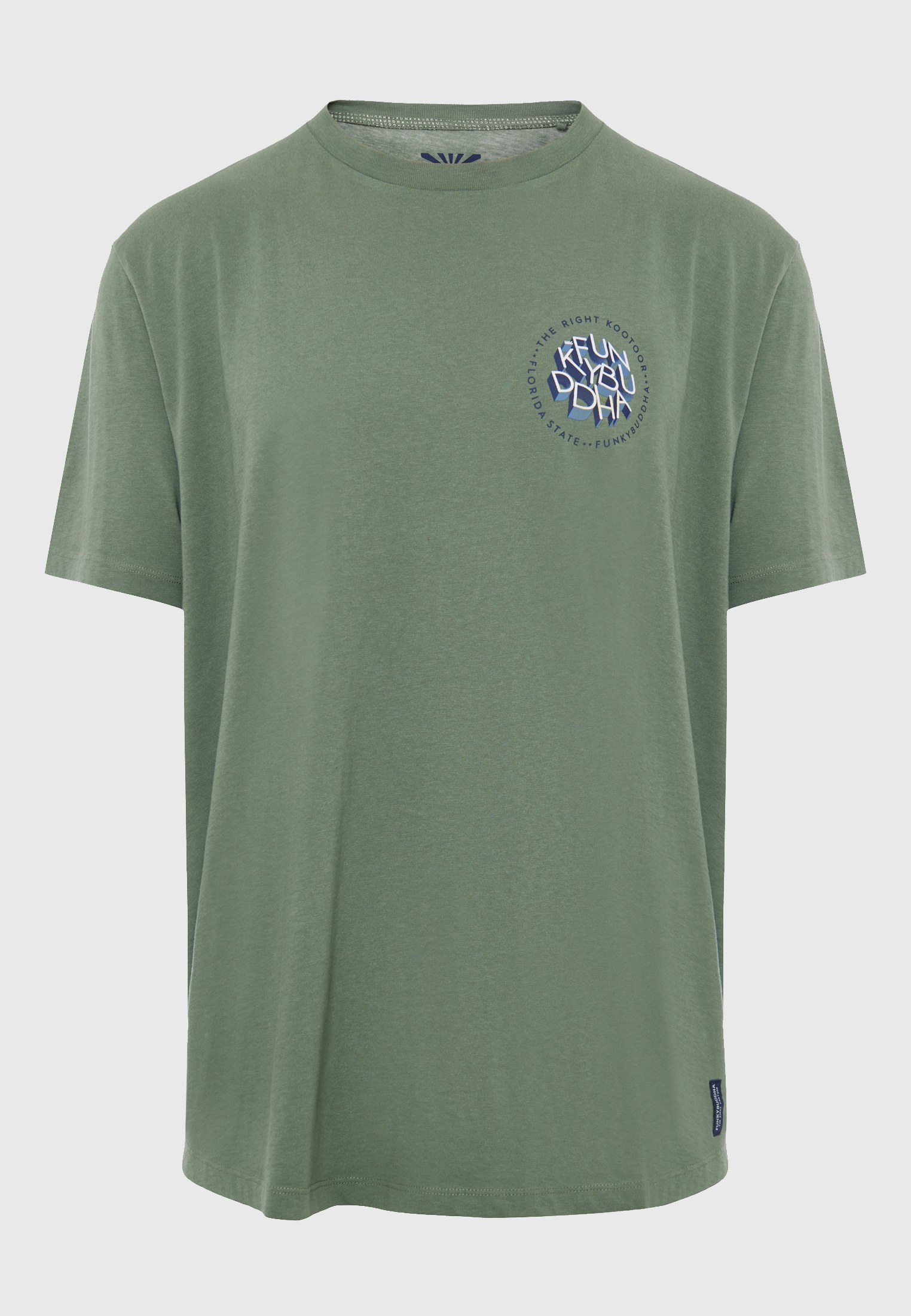 Men's Shirts Funky Buddha Khaki