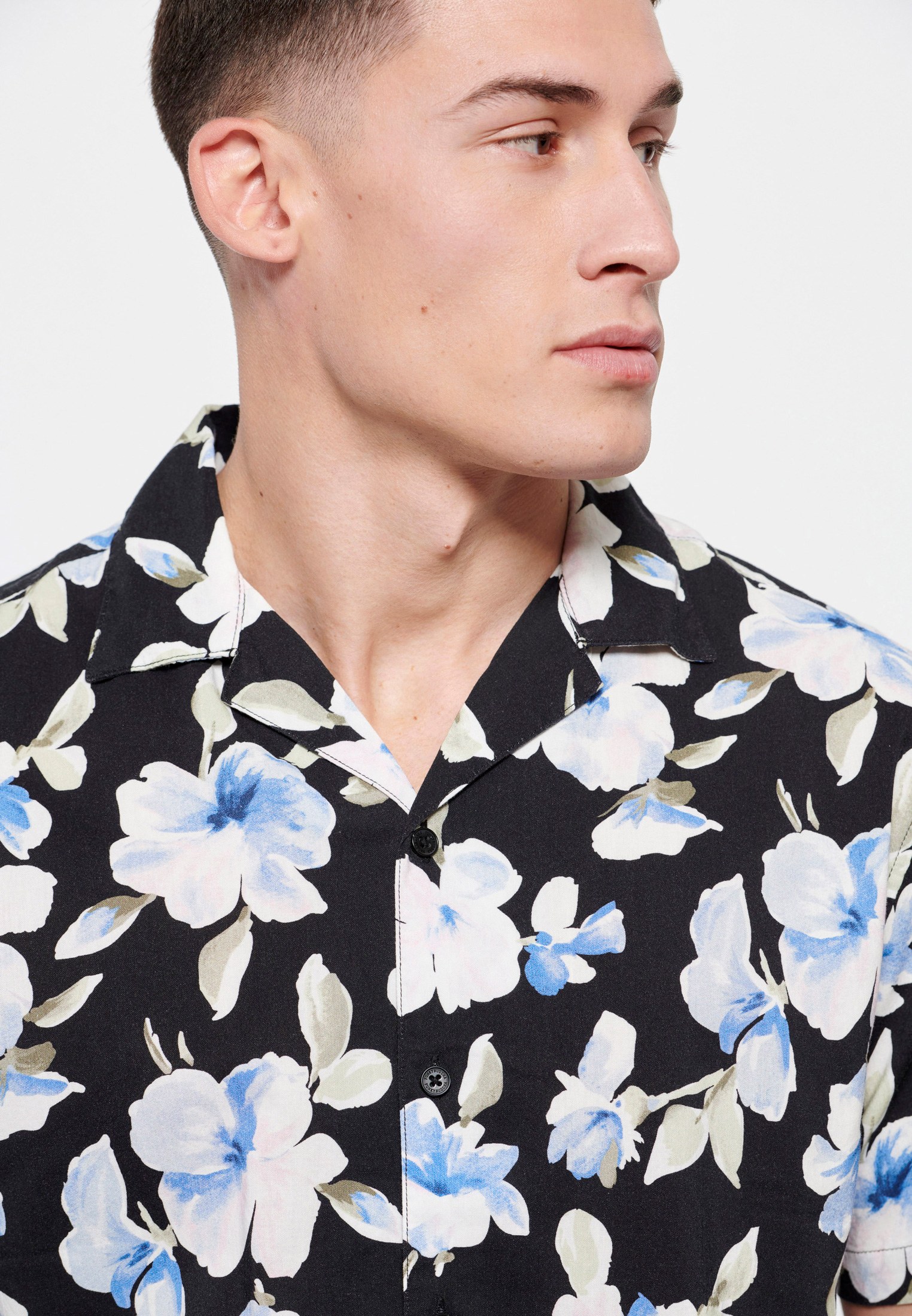 Men's Shirts Funky Buddha Black