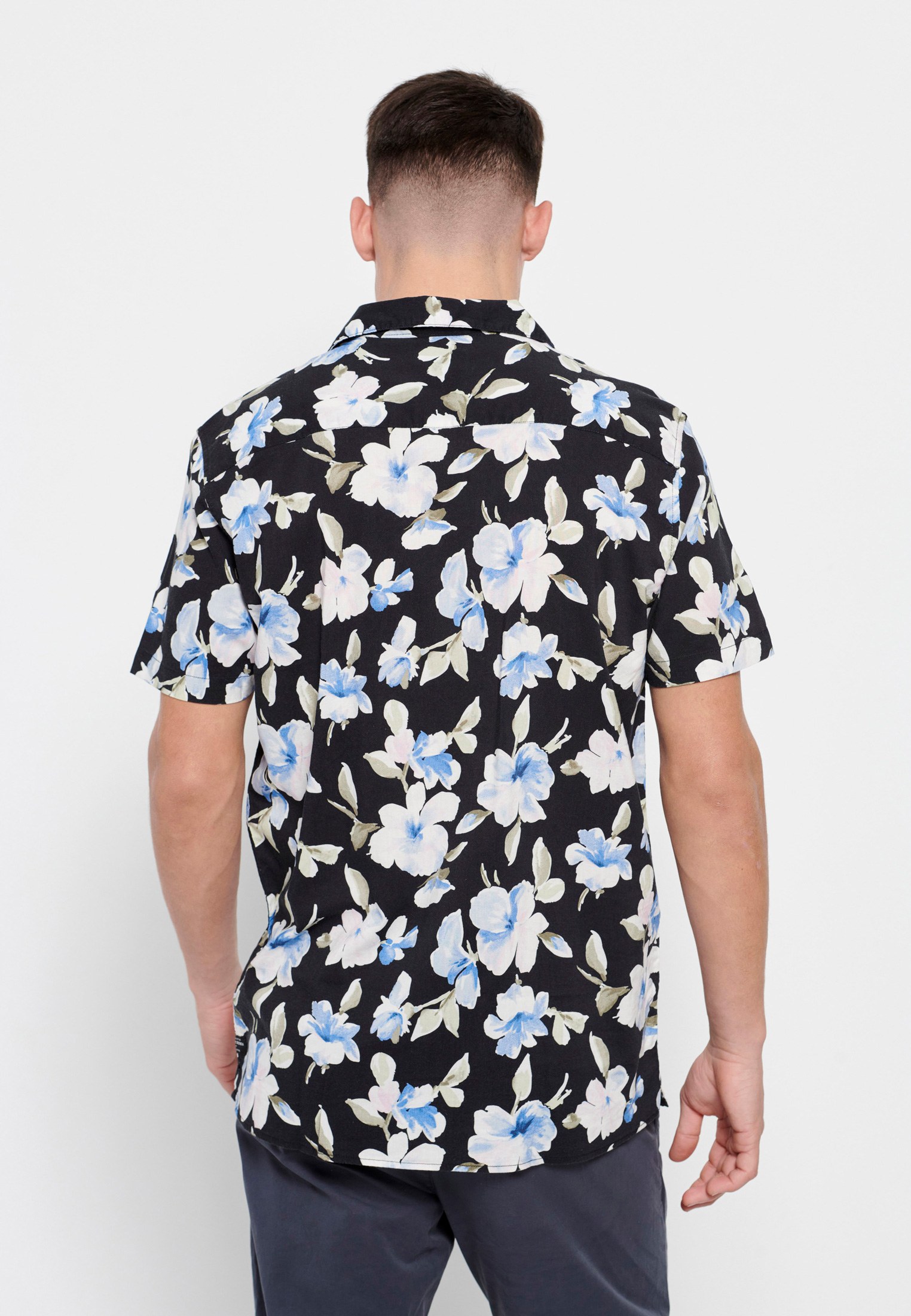 Men's Shirts Funky Buddha Black