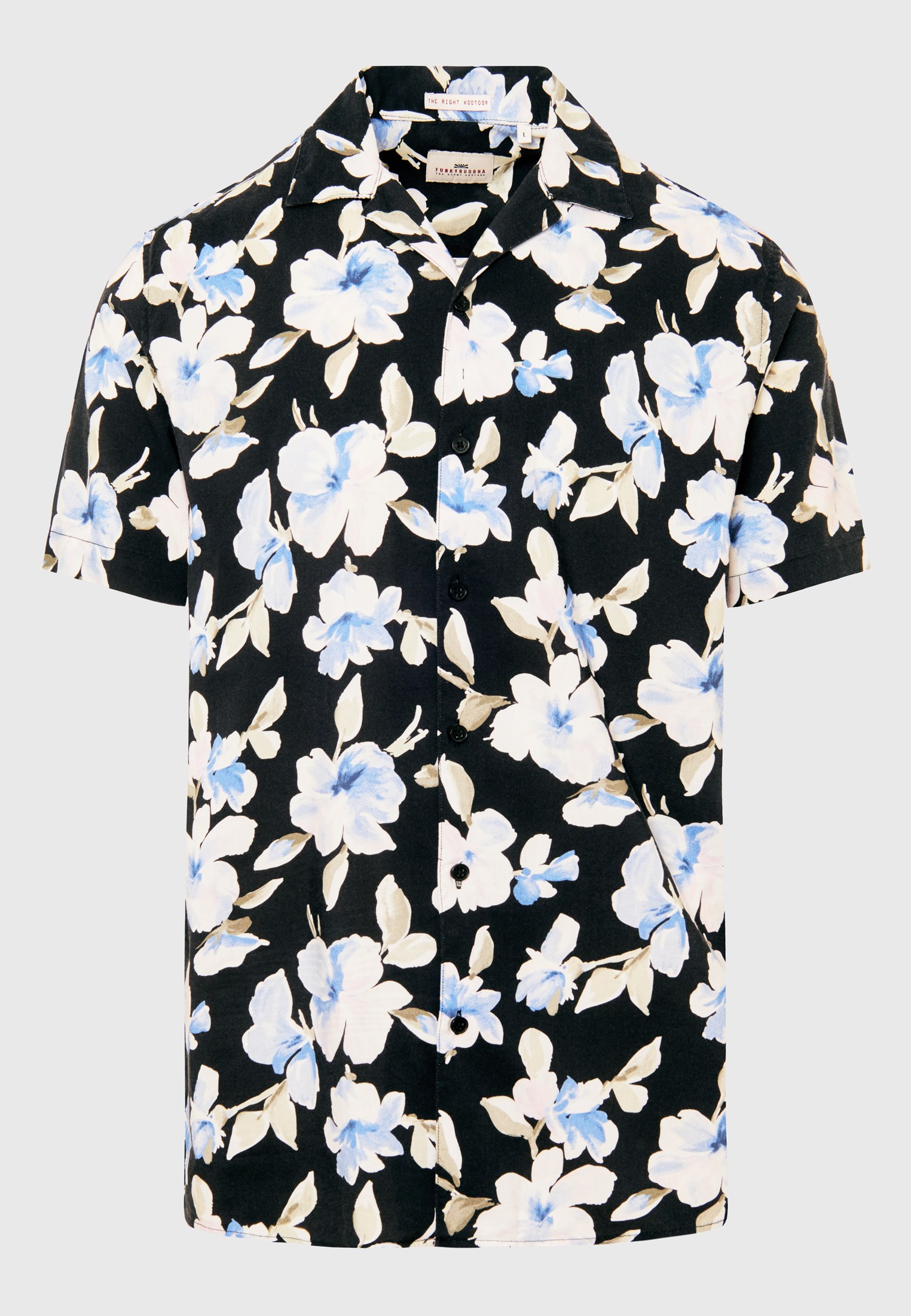 Men's Shirts Funky Buddha Black