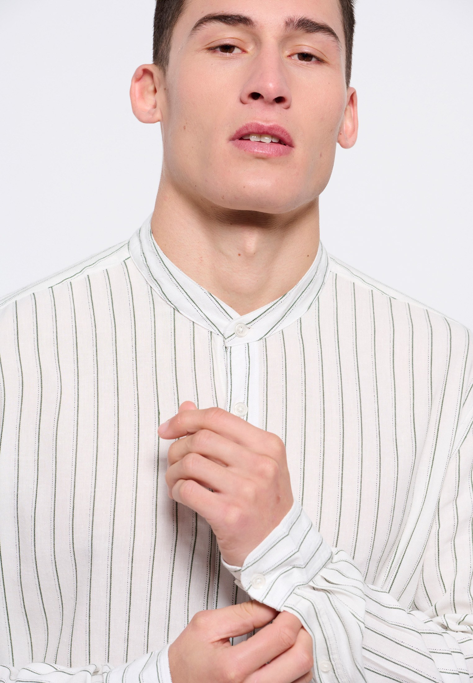 Men's Shirts Funky Buddha White