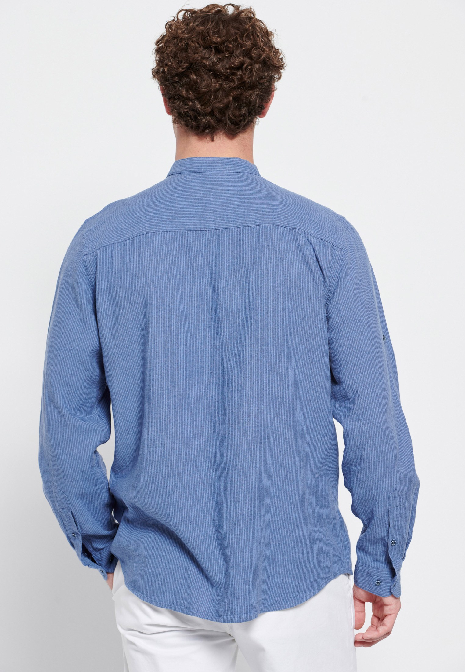 Men's Shirts Funky Buddha Blue