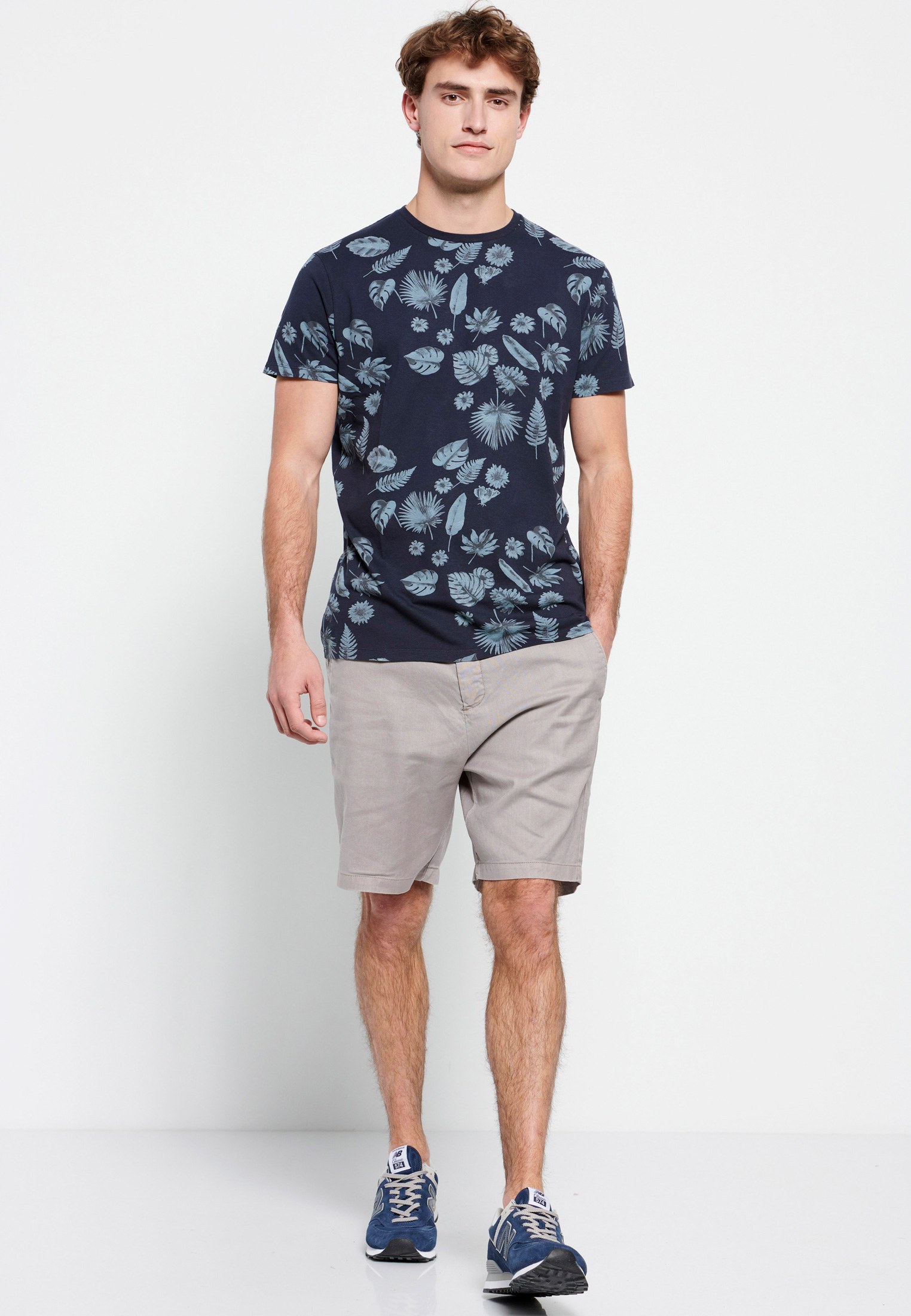 Men's Shirts Funky Buddha Navy