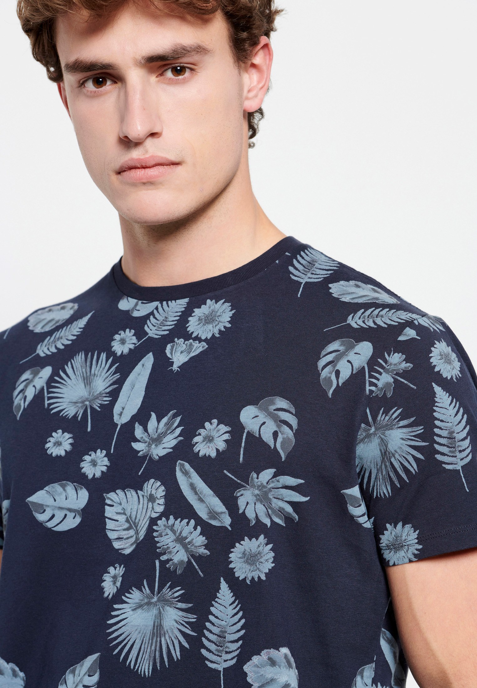 Men's Shirts Funky Buddha Navy