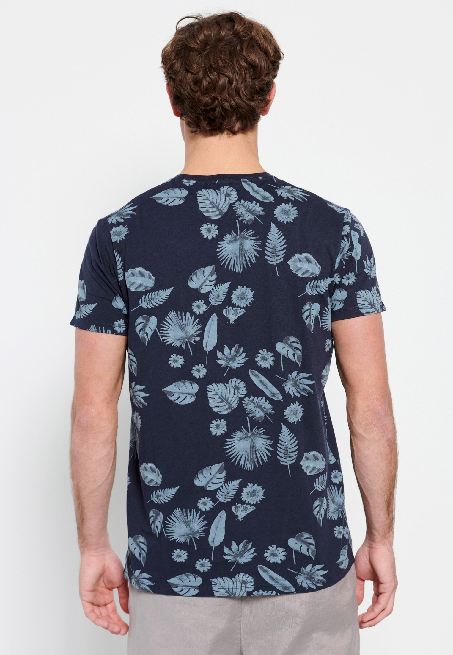 Men's Shirts Funky Buddha Navy