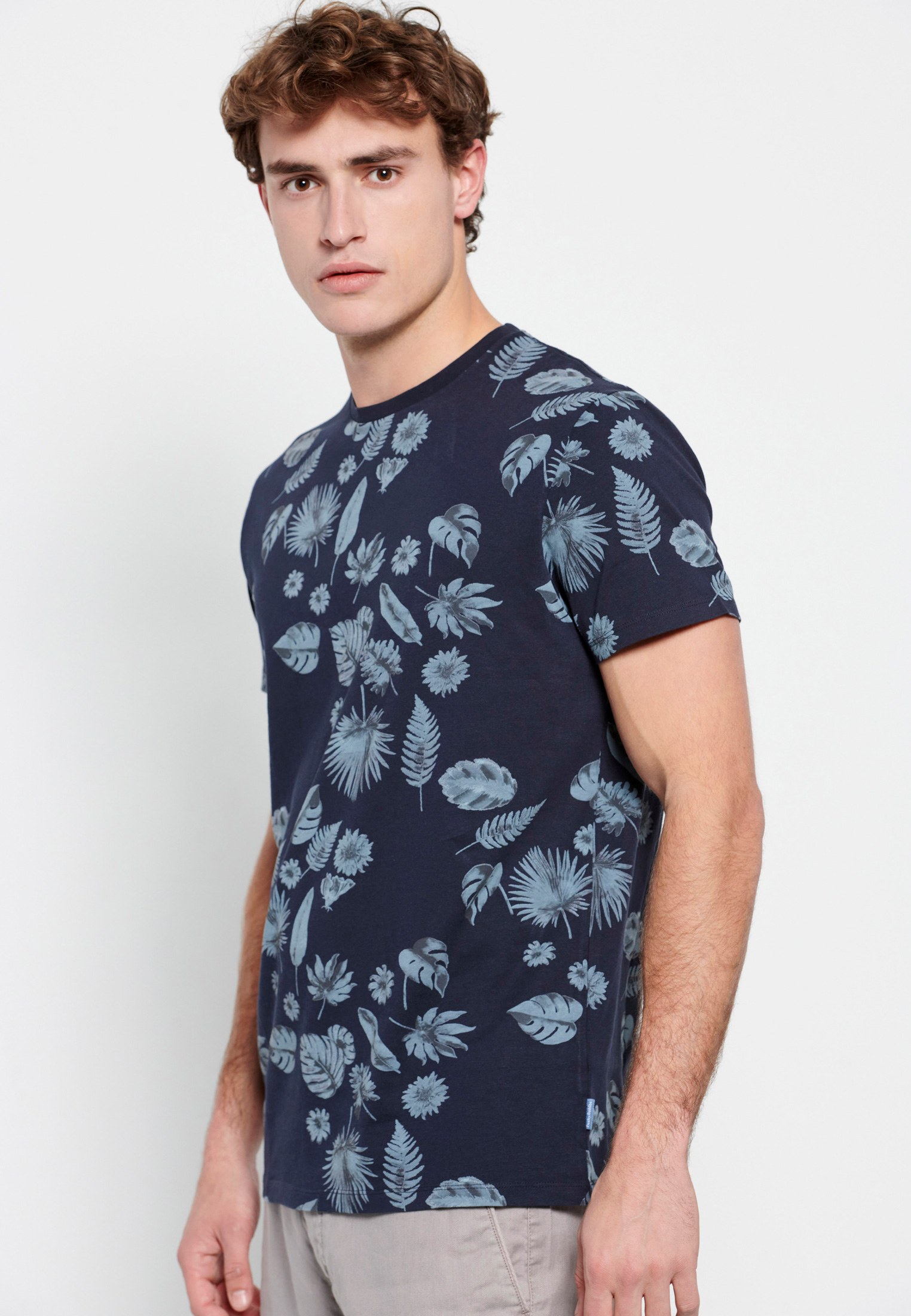 Men's Shirts Funky Buddha Navy
