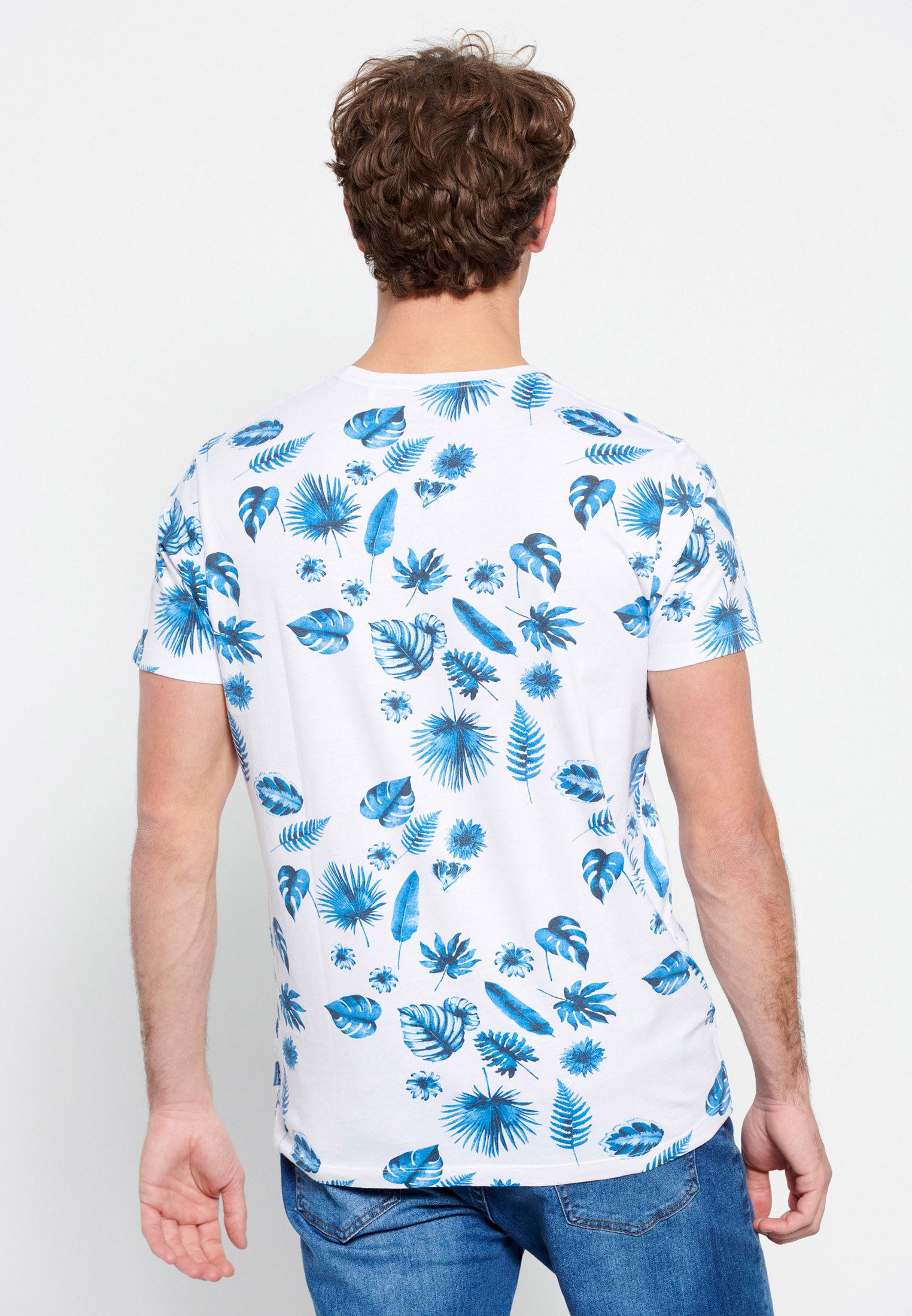 Men's Shirts Funky Buddha White