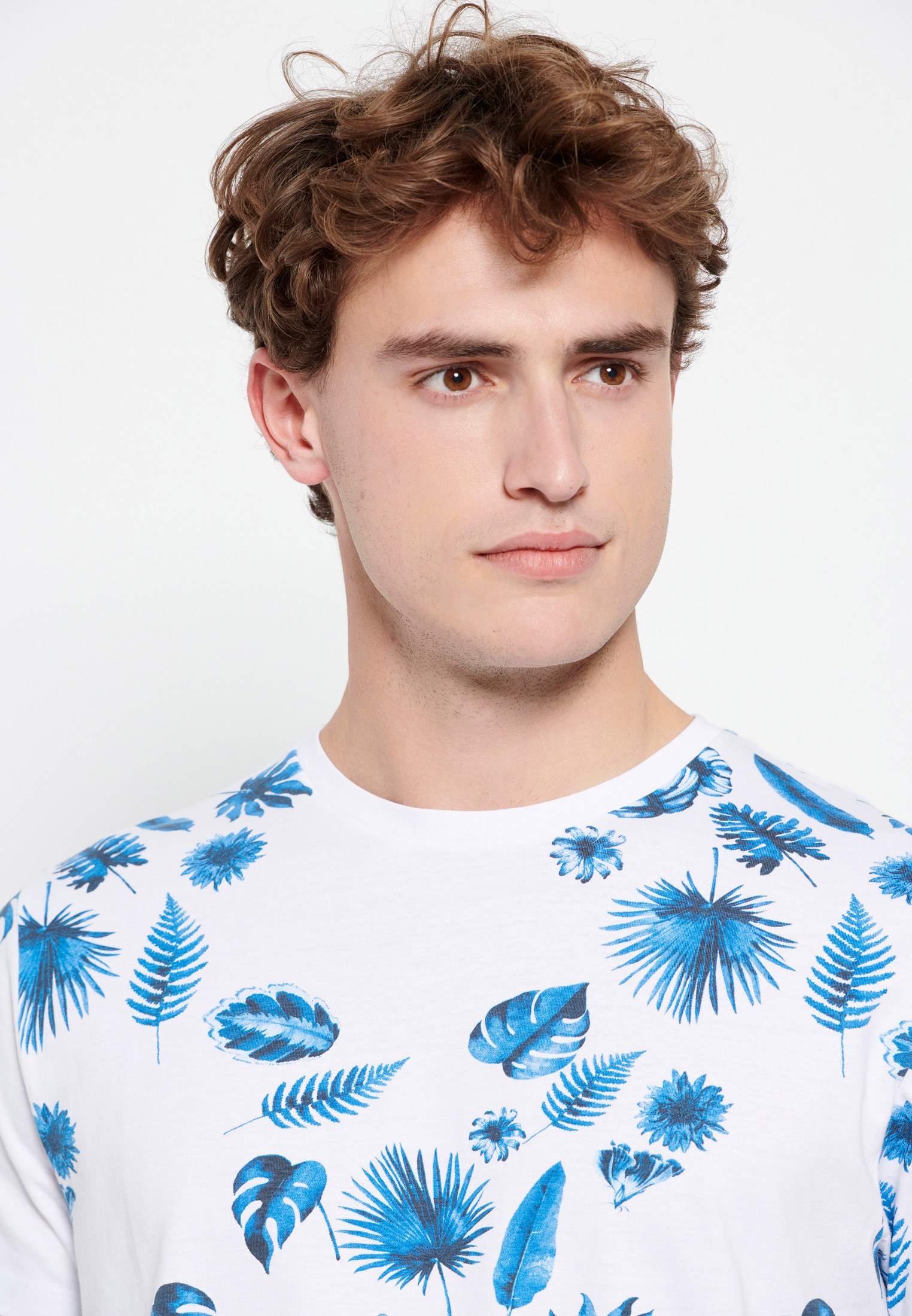 Men's Shirts Funky Buddha White