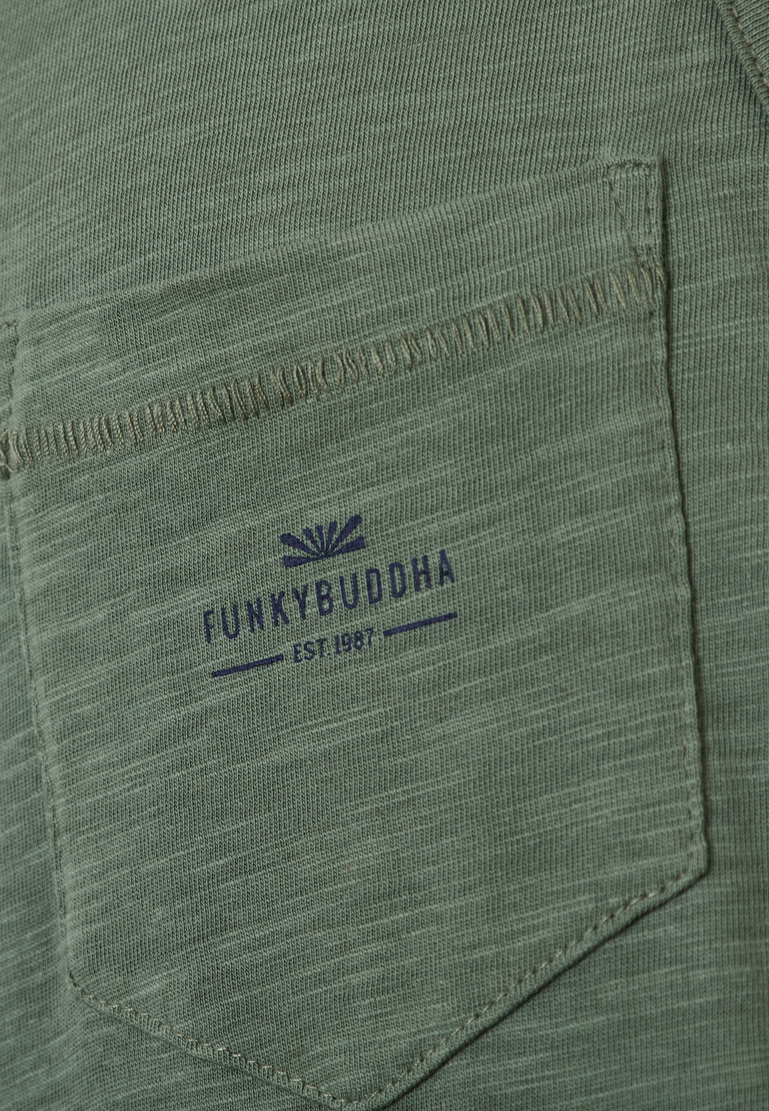 Men's T-Shirts Funky Buddha Khaki