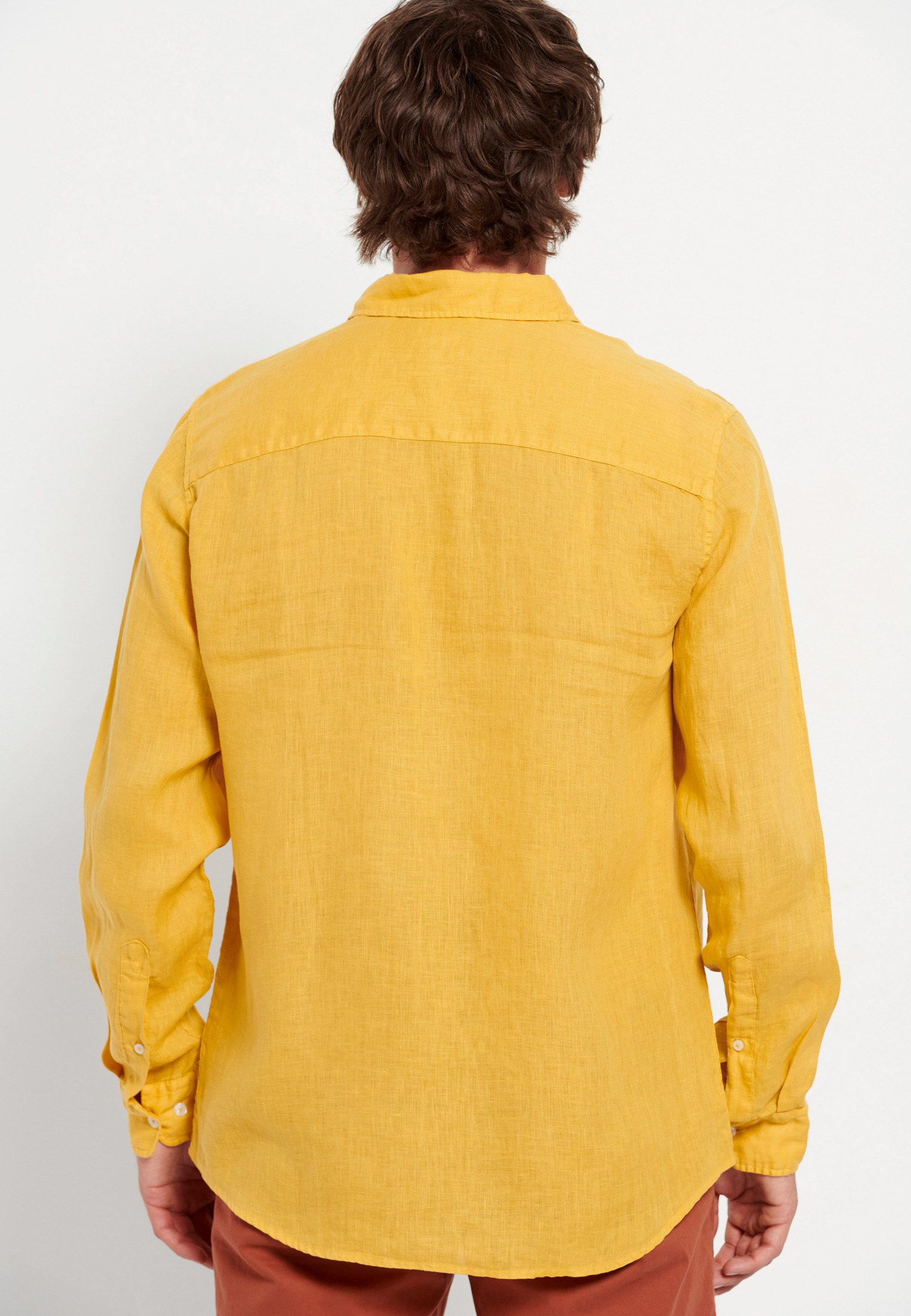 Essential λινό πουκάμισο φωτογραφία