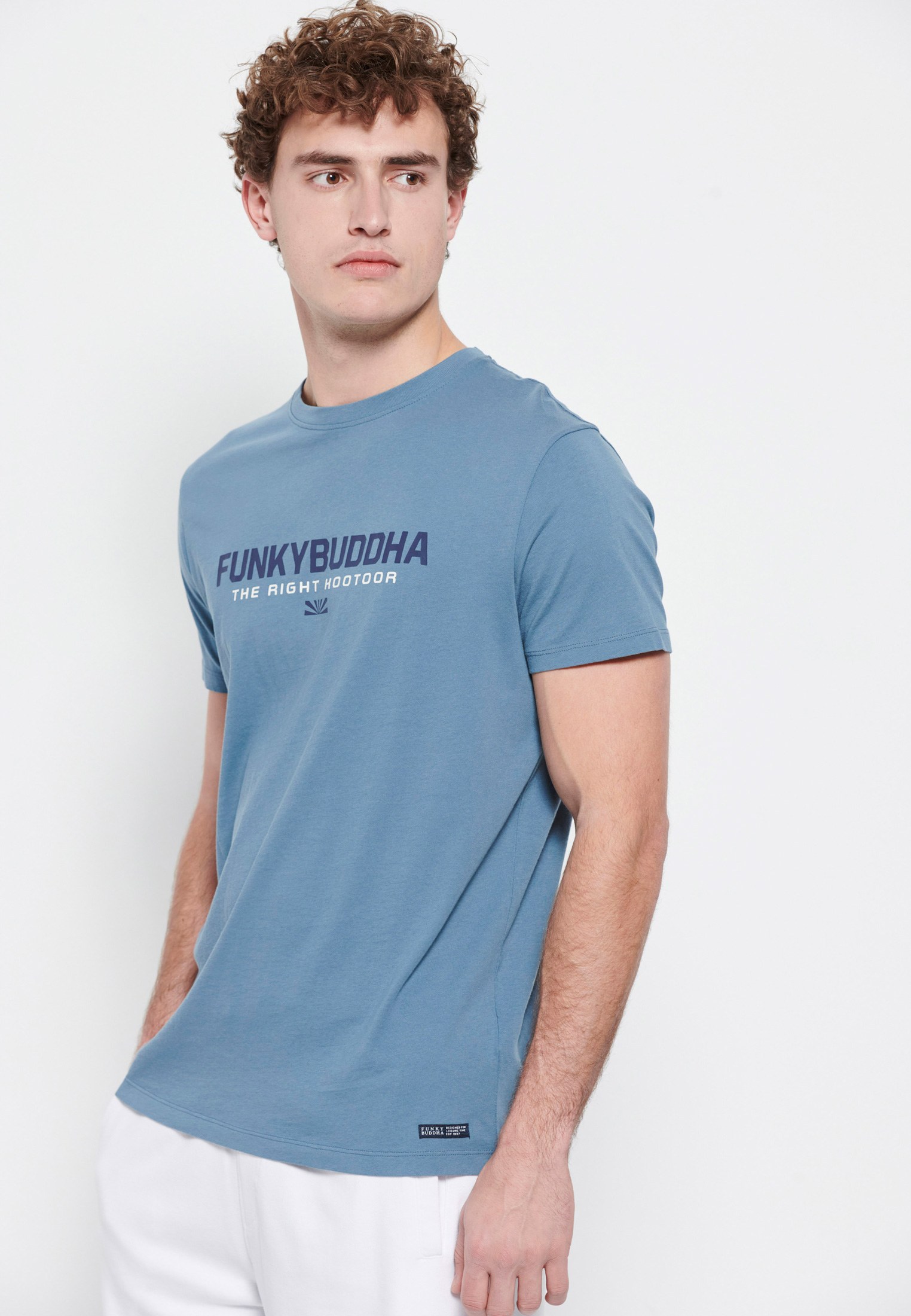 T-shirt με Funky Buddha τύπωμα φωτογραφία