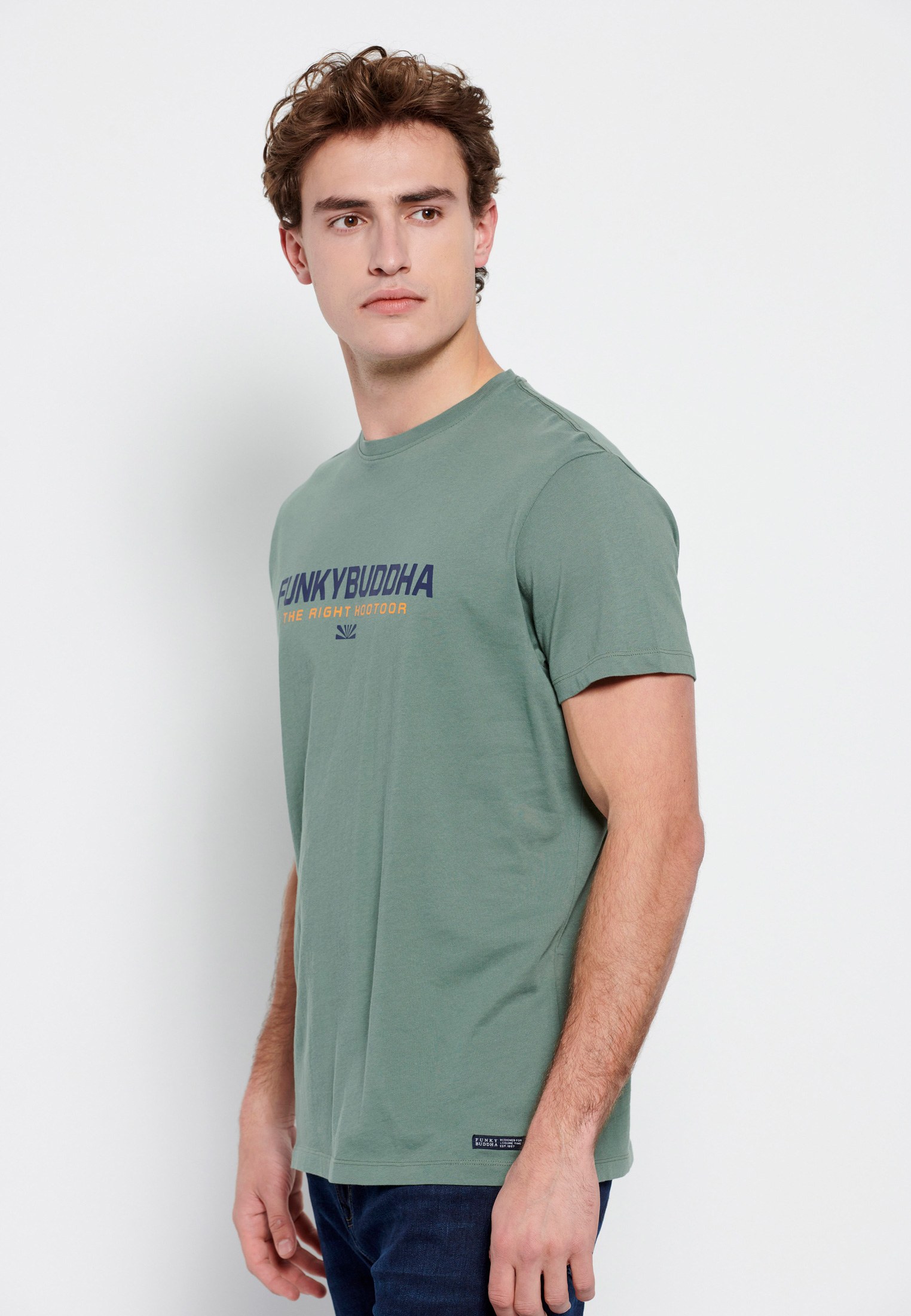 T-shirt με Funky Buddha τύπωμα φωτογραφία