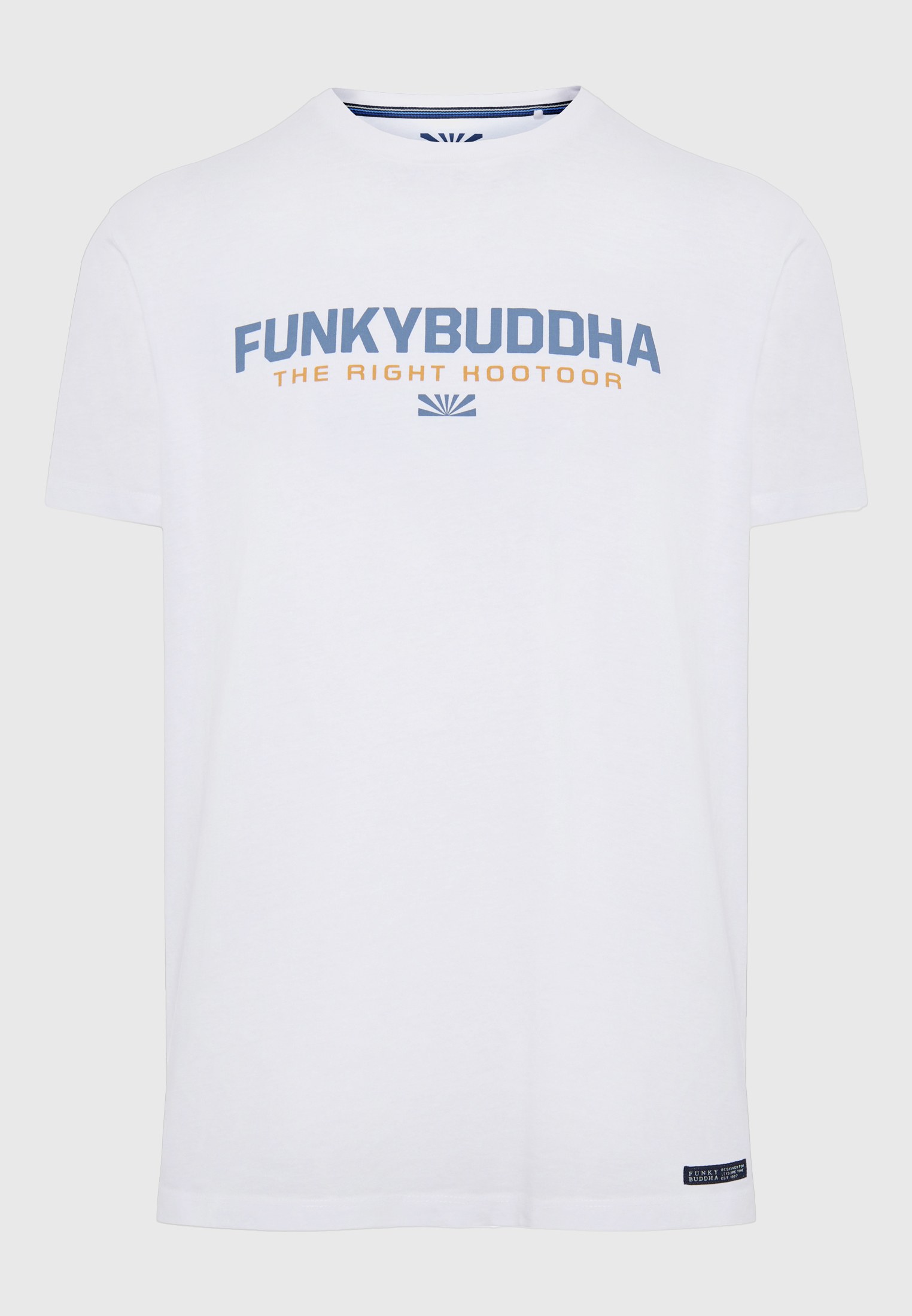 Men's Shirts Funky Buddha White