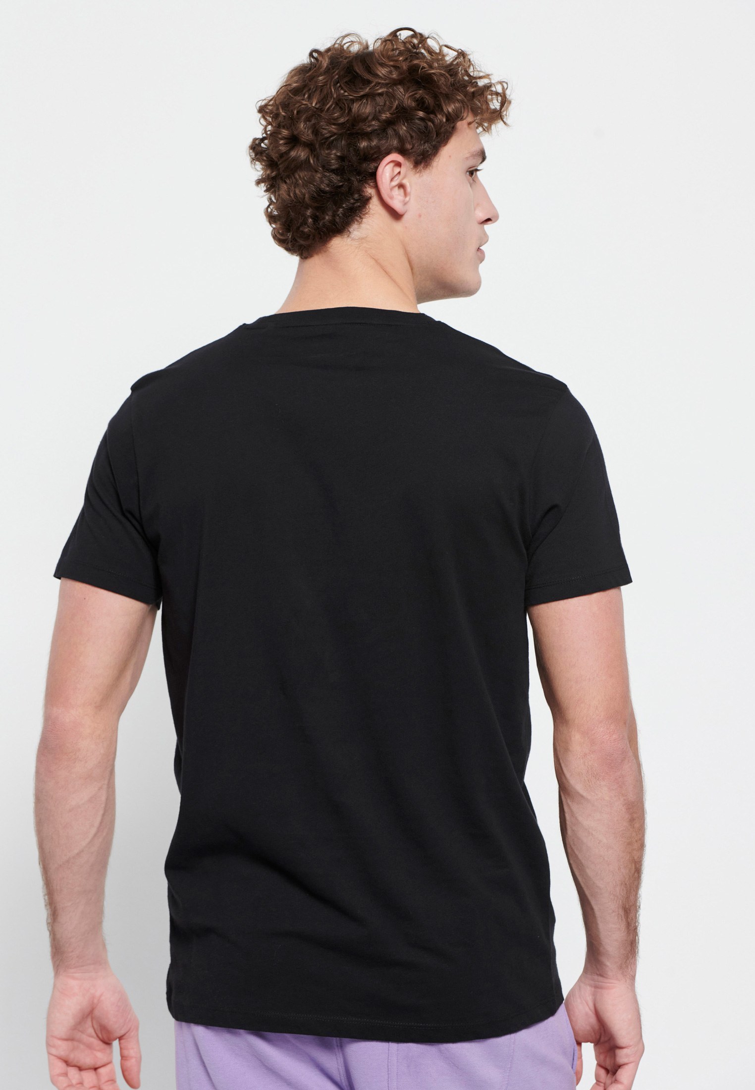 T-shirt με Funky Buddha τύπωμα στο στήθος φωτογραφία