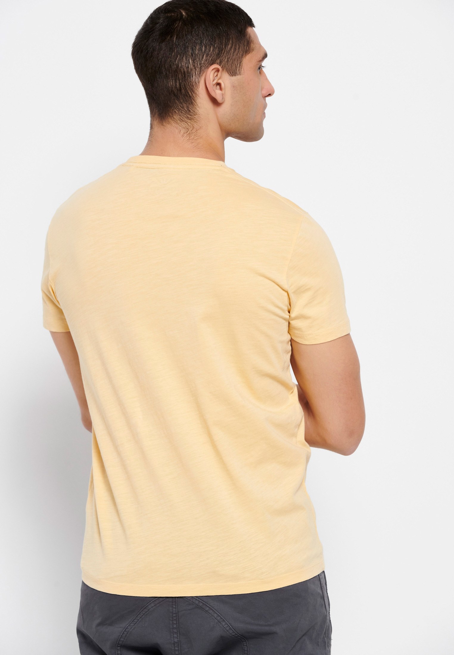 Men's Shirts Funky Buddha Yellow