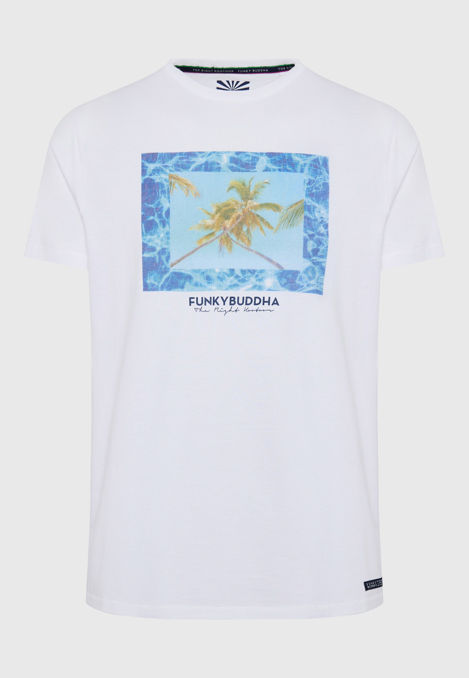 Men's Shirts Funky Buddha White